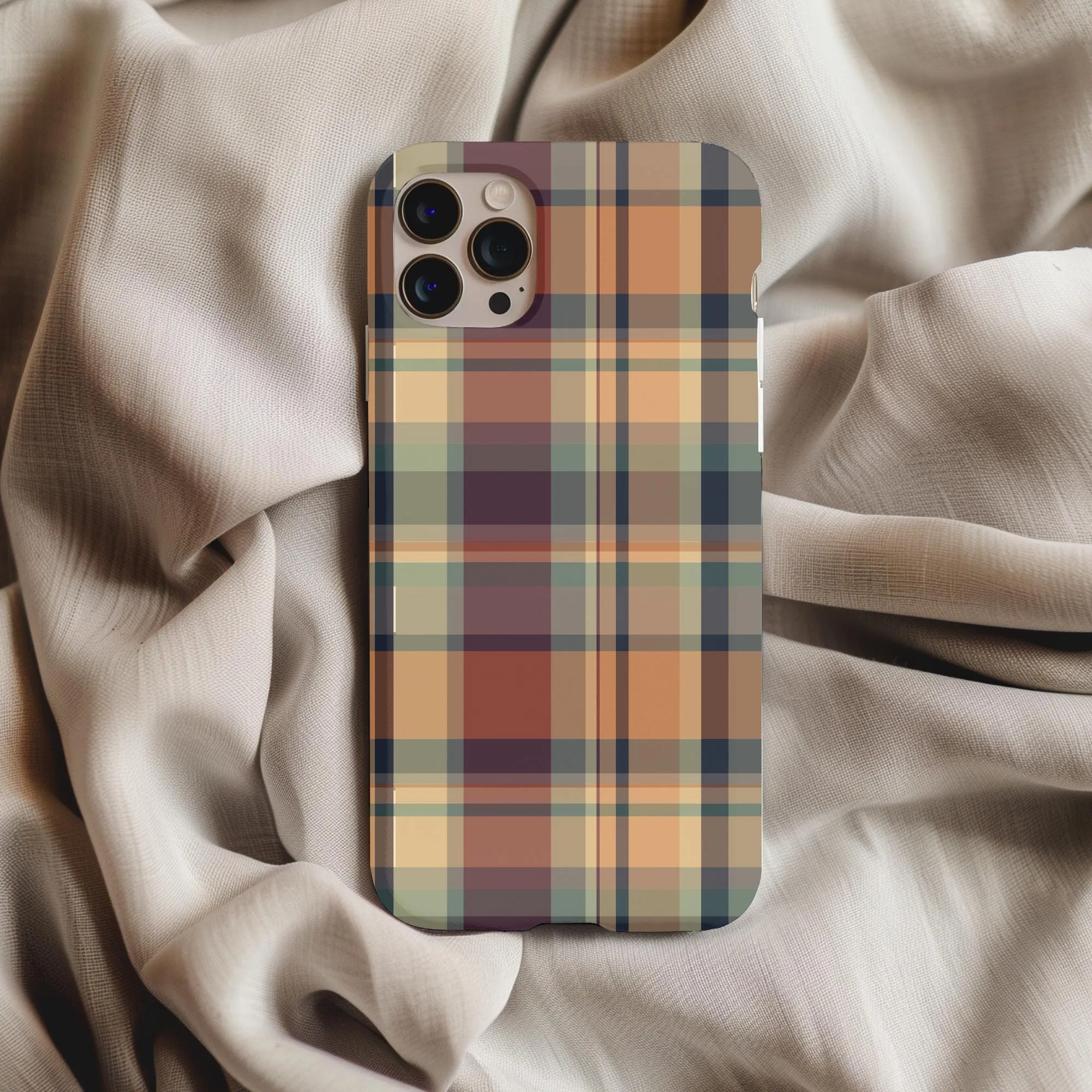Autumn Fall Plaid Phone Case