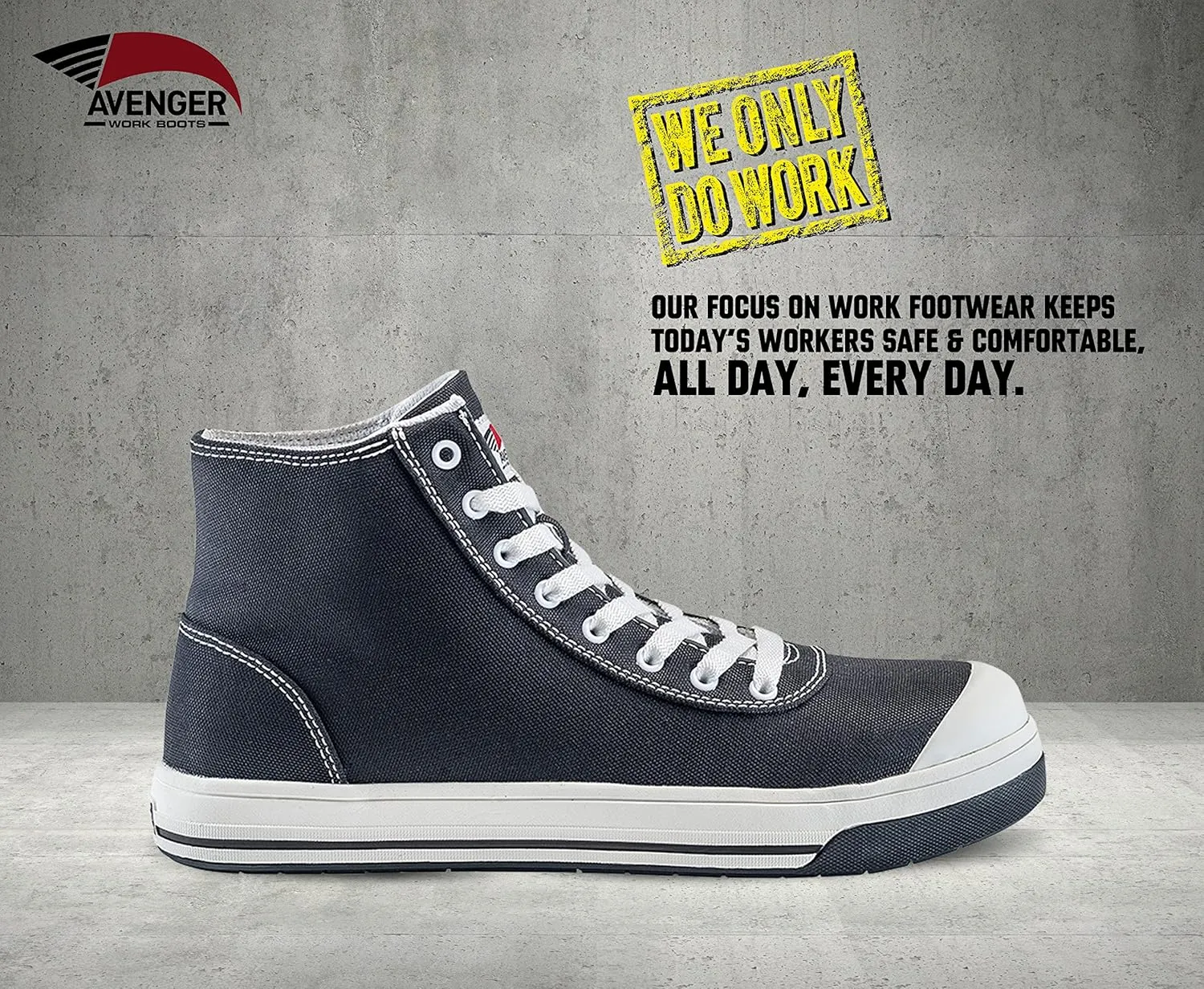 Avenger Work Boots Men's High-top Industrial Shoe