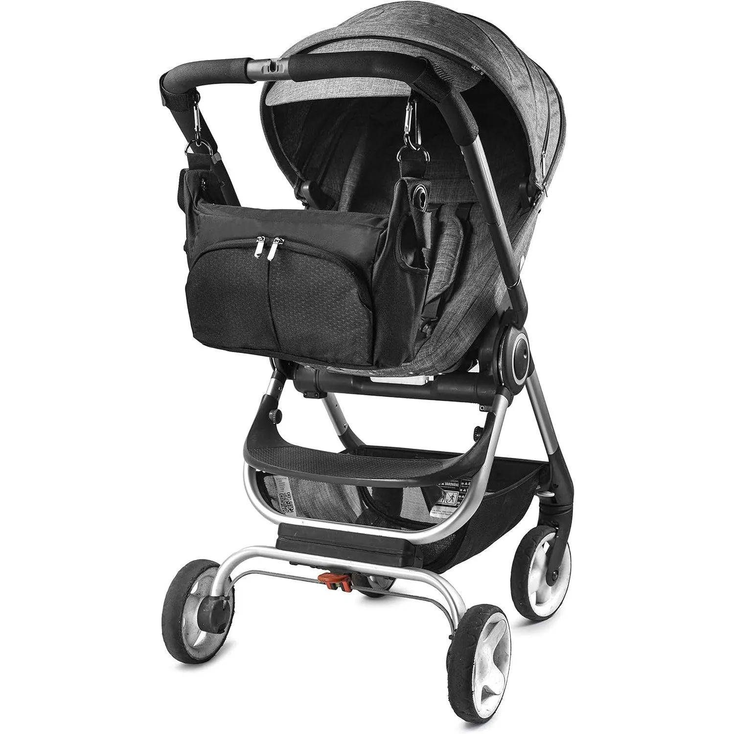 Baby & Beyond Essential Bag, Compatible with Doona Car Seat Stroller, with additional hooks and straps to be compatible with any universal stroller, Converts into Tote Diaper Bag
