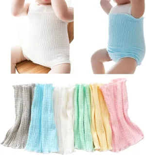 Baby Belly Button Band Cotton Gtube Covers Belly Protector Wraps Bellies Double Layer Umbilical Hernias Truss Belt for Baby Toddler Boys Girls
