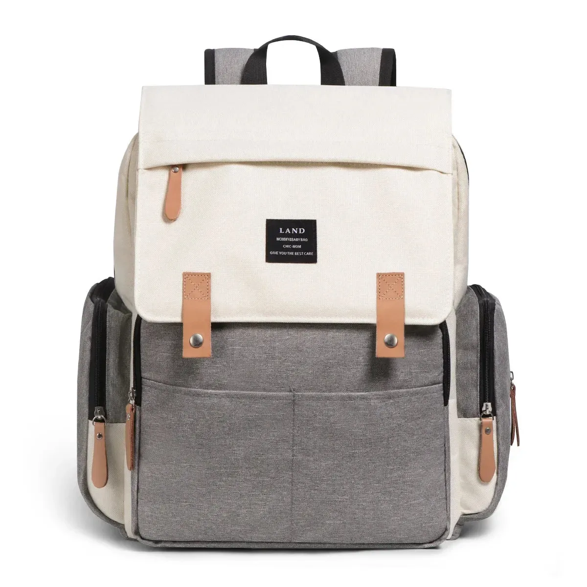 Baby Diaper Bag Backpack Multifunctional Diaper Bag Organizer with Thermal Milk Bottle Bag Baby Bags for Mom