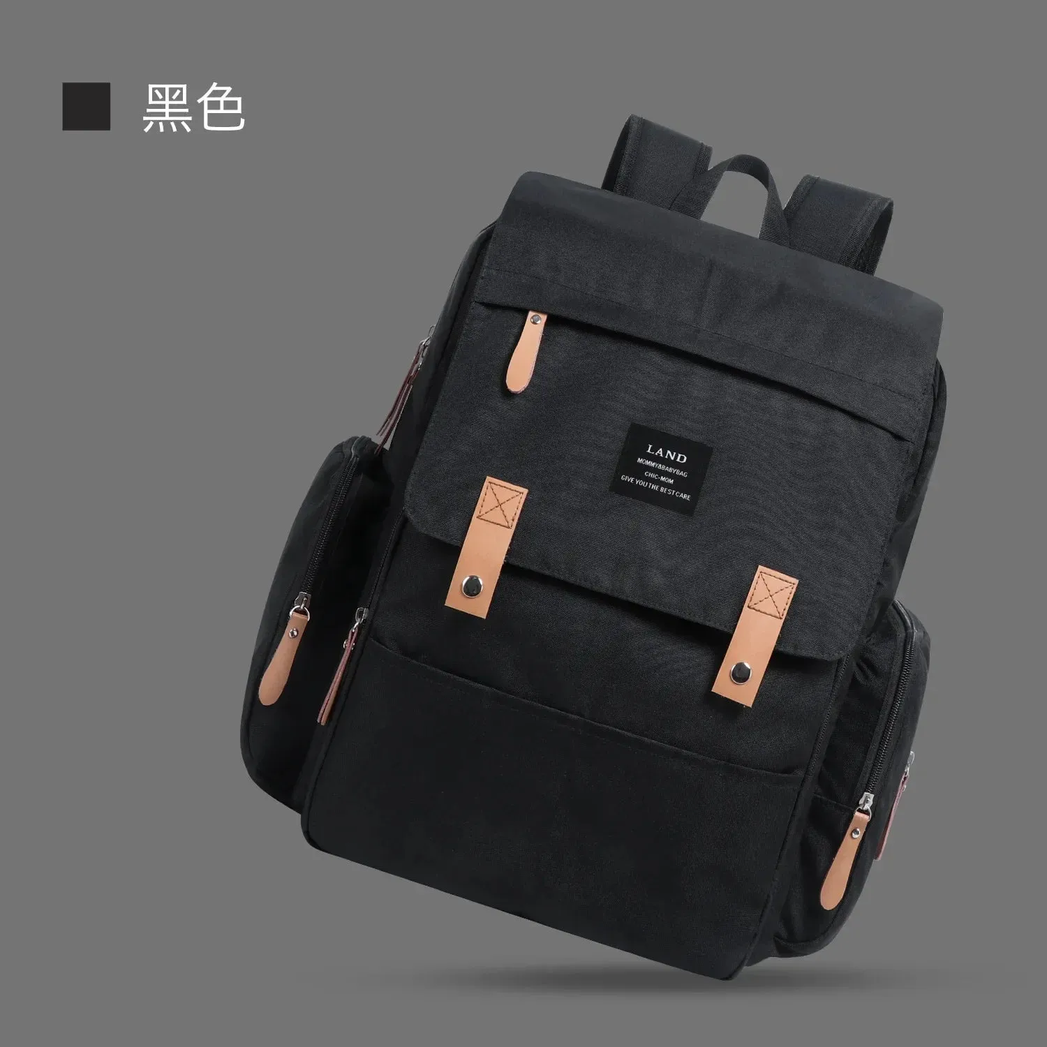 Baby Diaper Bag Backpack Multifunctional Diaper Bag Organizer with Thermal Milk Bottle Bag Baby Bags for Mom
