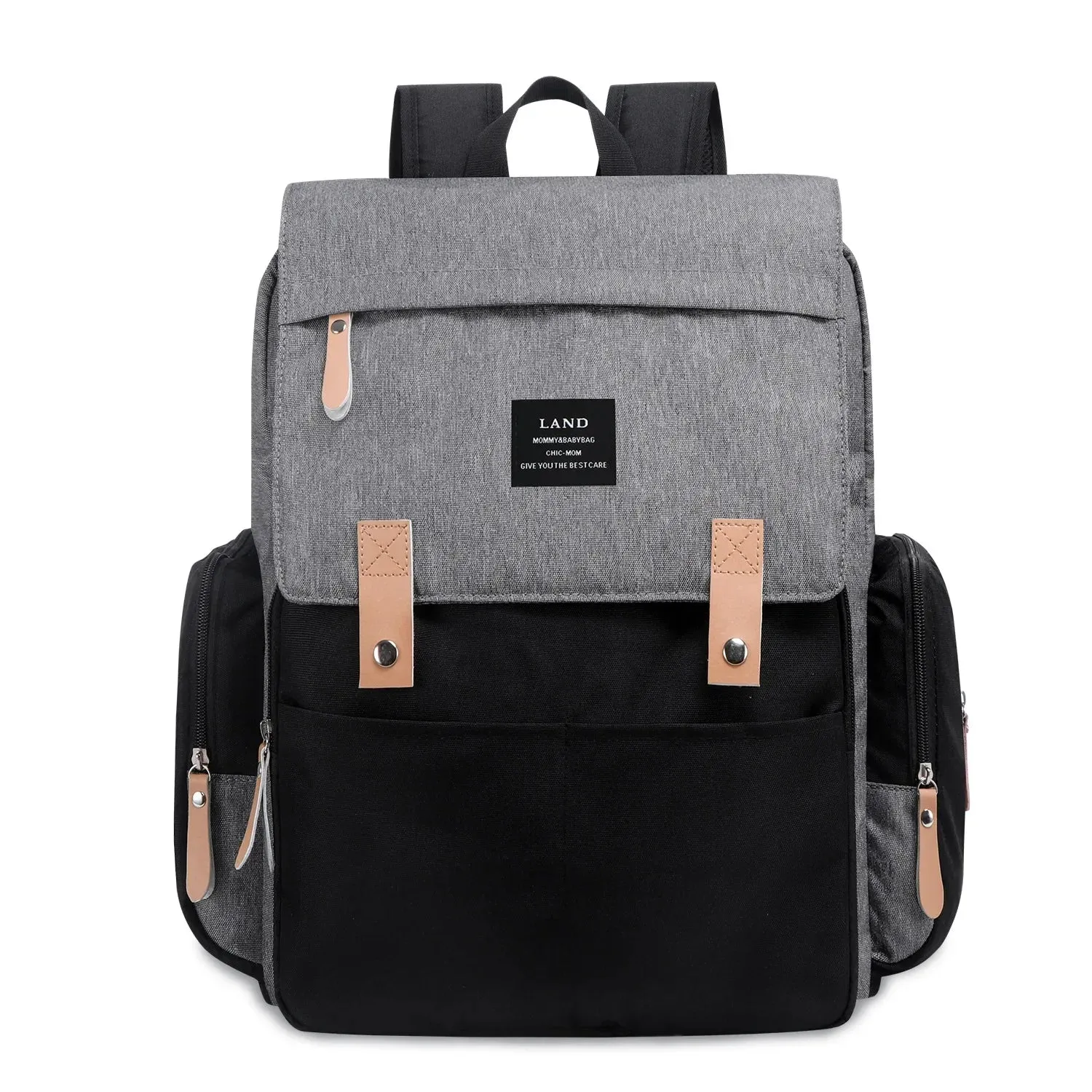 Baby Diaper Bag Backpack Multifunctional Diaper Bag Organizer with Thermal Milk Bottle Bag Baby Bags for Mom