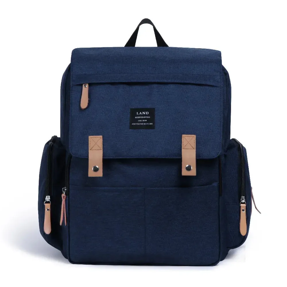 Baby Diaper Bag Backpack Multifunctional Diaper Bag Organizer with Thermal Milk Bottle Bag Baby Bags for Mom