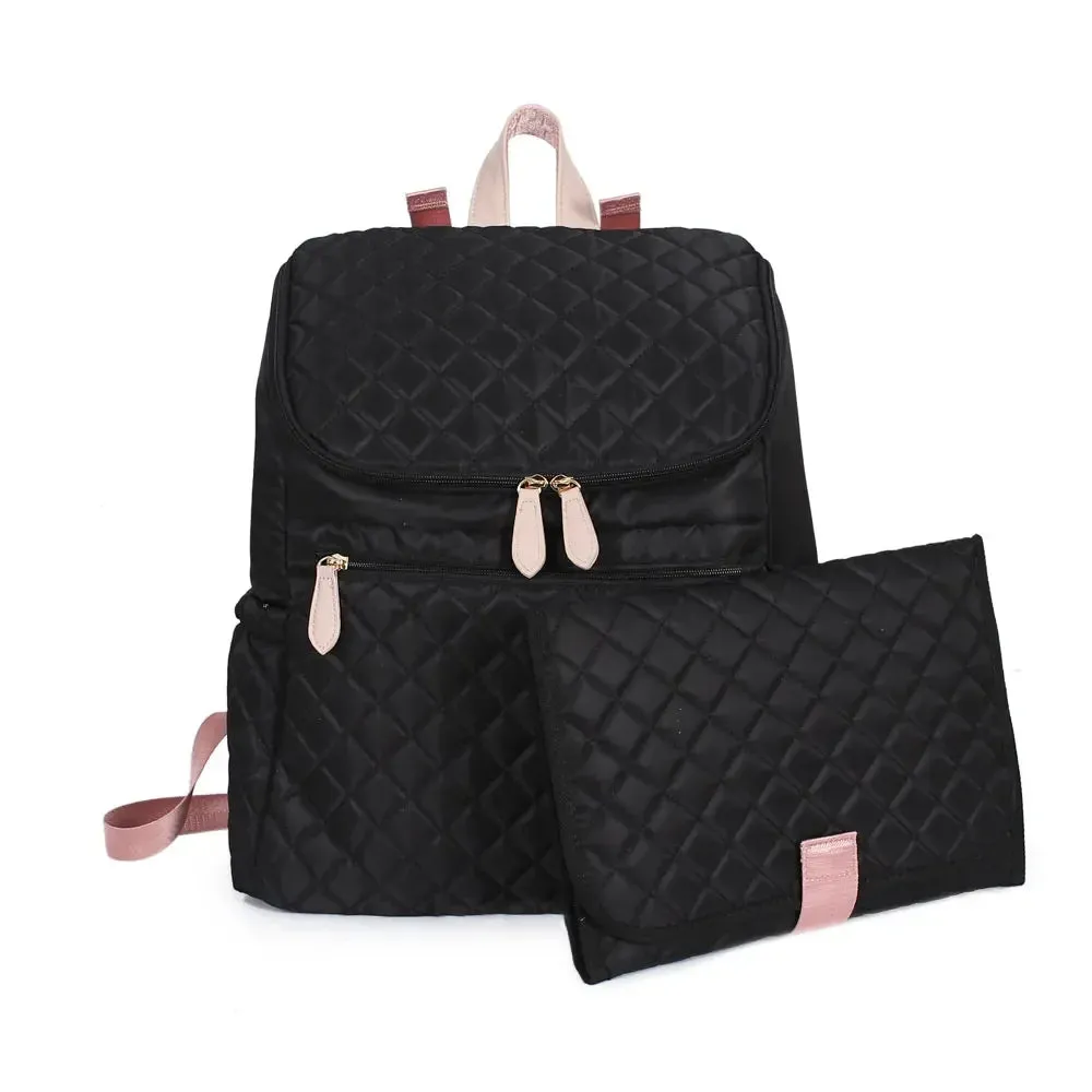 Baby Diaper Bag Backpack Multifunctional Diaper Bag Organizer with Thermal Milk Bottle Bag Baby Bags for Mom