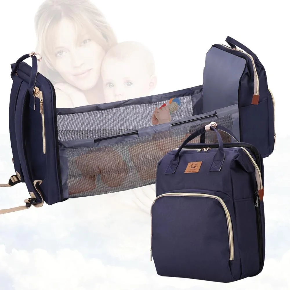 Baby Sleeper Changing Diaper Bag for Stylish Parents