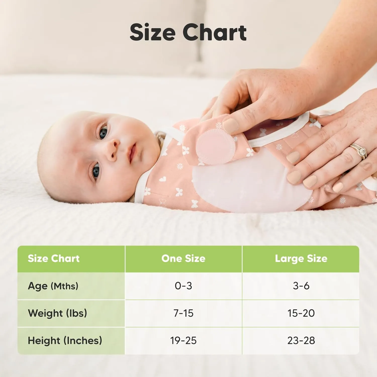 Baby Swaddle Sleep Sacks with Zipper - 3-Pack Swaddles for Newborns 0-3 Months, Infant, Baby Girls, Boys, Soft & Durable Newborn Sleep Sack, Easy Diaper Change Swaddling Blanket (Butterflies)