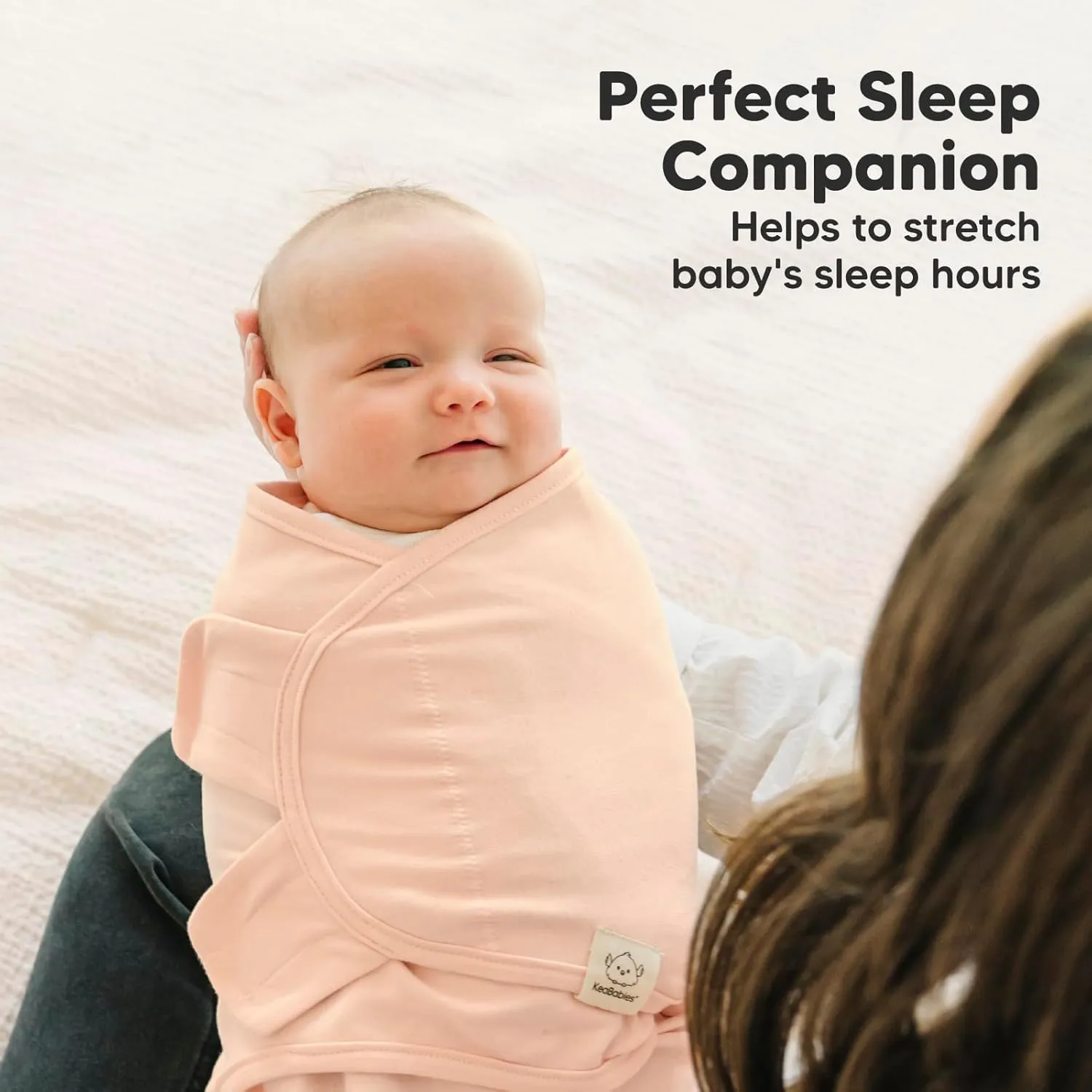 Baby Swaddle Sleep Sacks with Zipper - 3-Pack Swaddles for Newborns 0-3 Months, Infant, Baby Girls, Boys, Soft & Durable Newborn Sleep Sack,Easy Diaper Change Swaddling Blanket(Angelic)