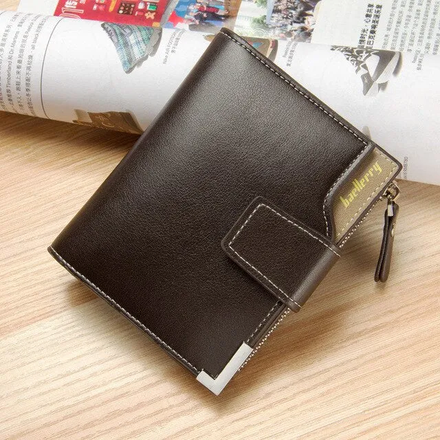 Baellerry Brand Leather Men Wallets