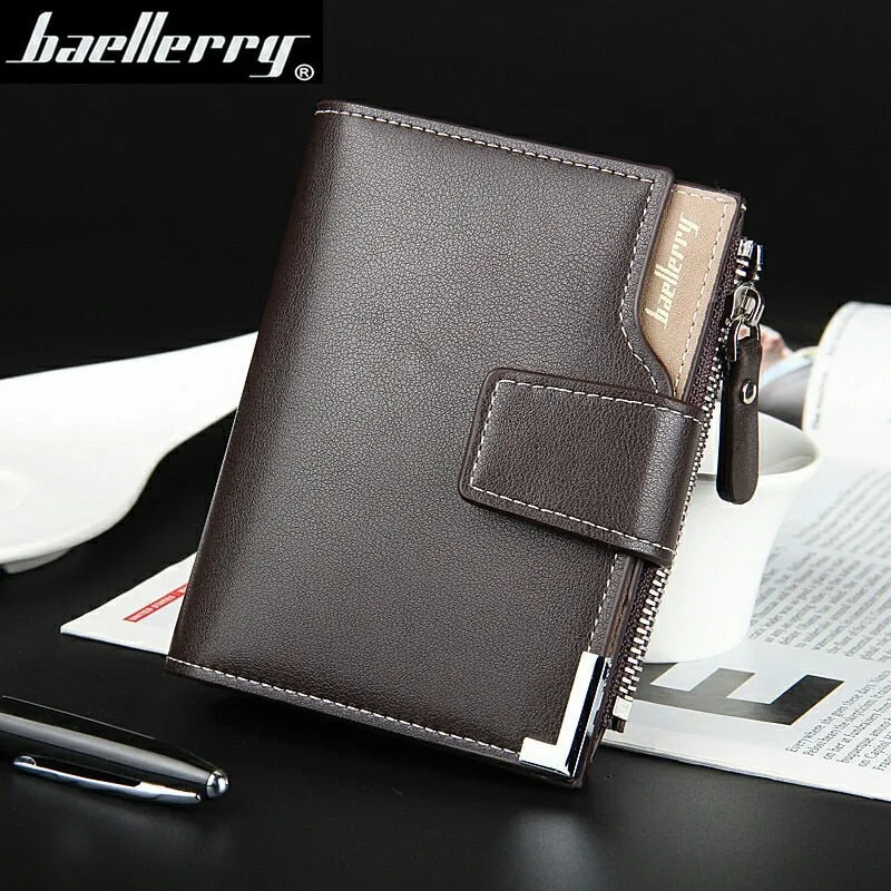 Baellerry Brand Leather Men Wallets