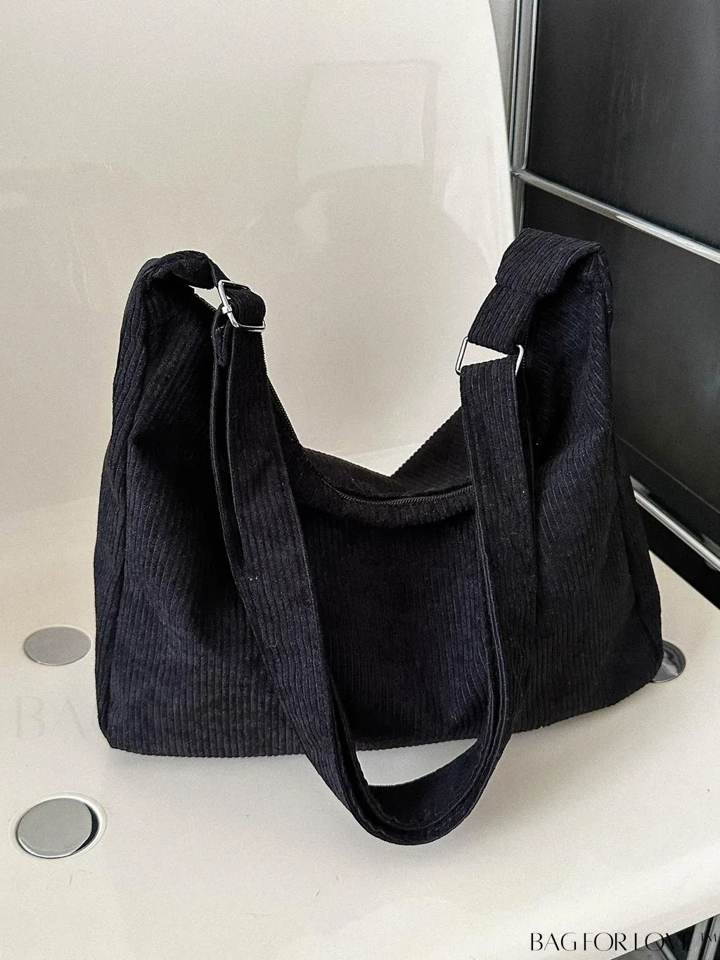 BagForLove - Fashionable Ladies Embroidered Shoulder Bag with Adjustable Strap