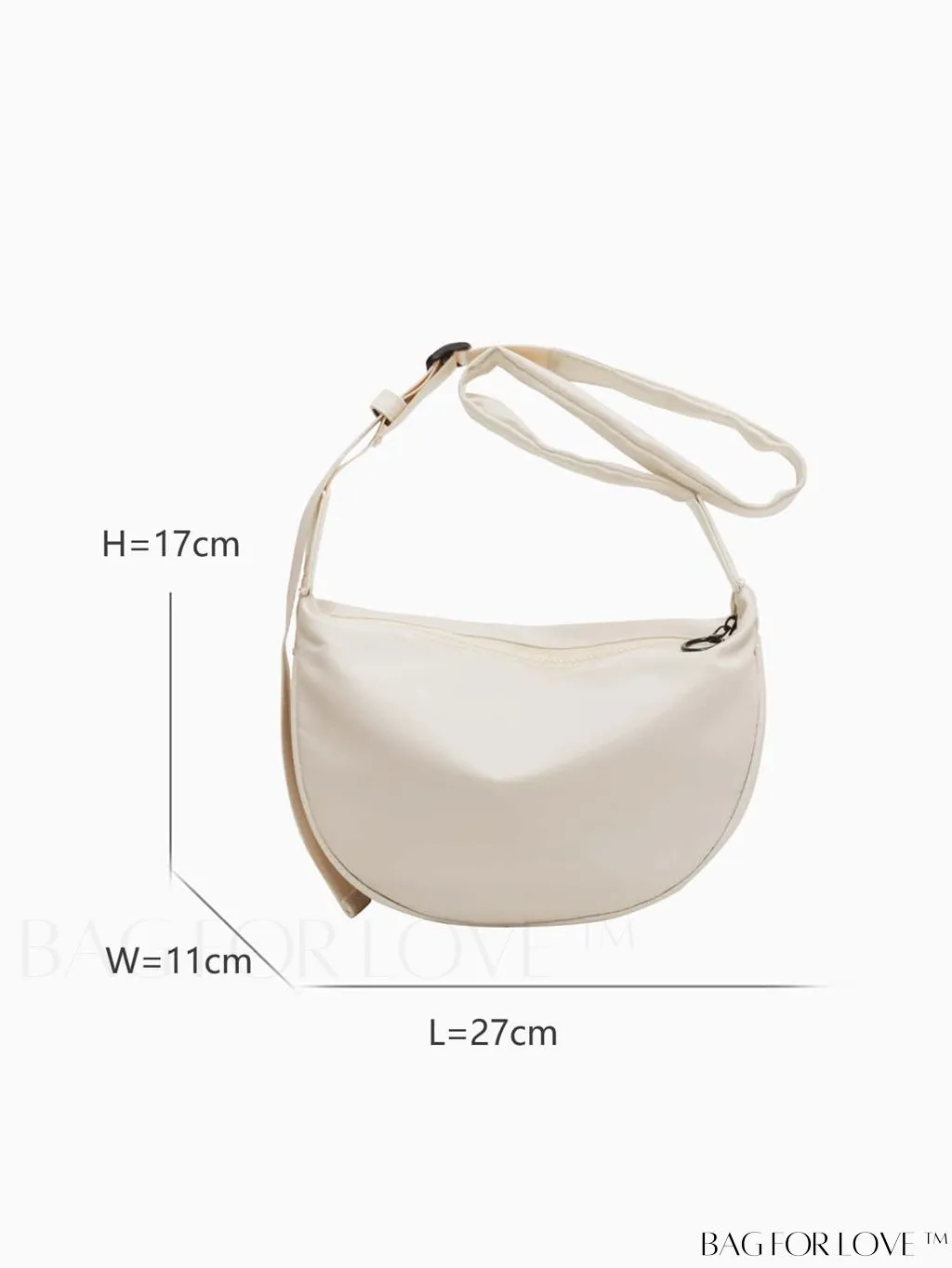 BagForLove - Japanese-inspired Nylon Crossbody Bag: Versatile, Fashionable, and Minimalist