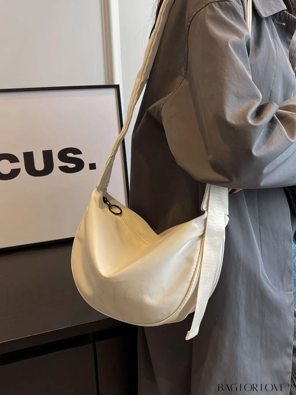 BagForLove - Japanese-inspired Nylon Crossbody Bag: Versatile, Fashionable, and Minimalist
