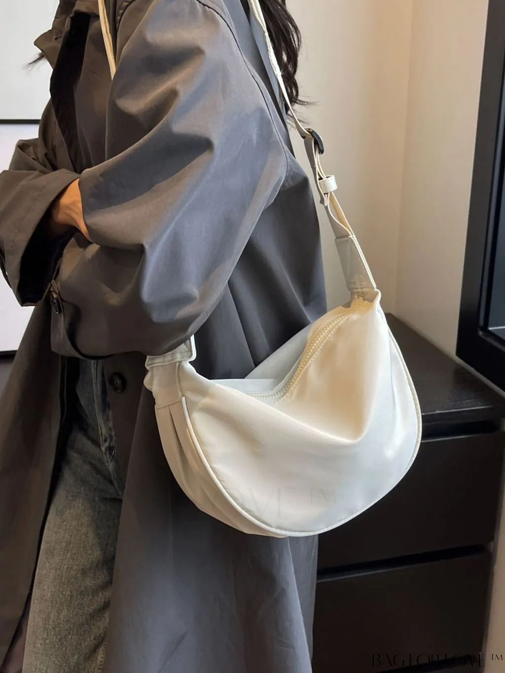 BagForLove - Japanese-inspired Nylon Crossbody Bag: Versatile, Fashionable, and Minimalist