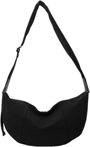 Baggu Crescent Bag Nylon Women Crossbody Purse Sling Adjustable Shoulder Straps Saddle Hobo Travel Casual