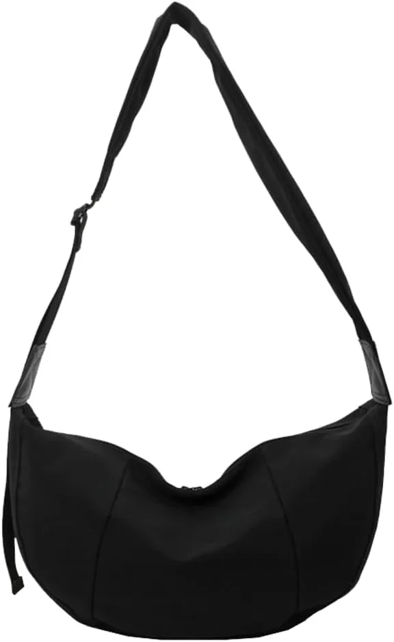 Baggu Crescent Bag Nylon Women Crossbody Purse Sling Adjustable Shoulder Straps Saddle Hobo Travel Casual