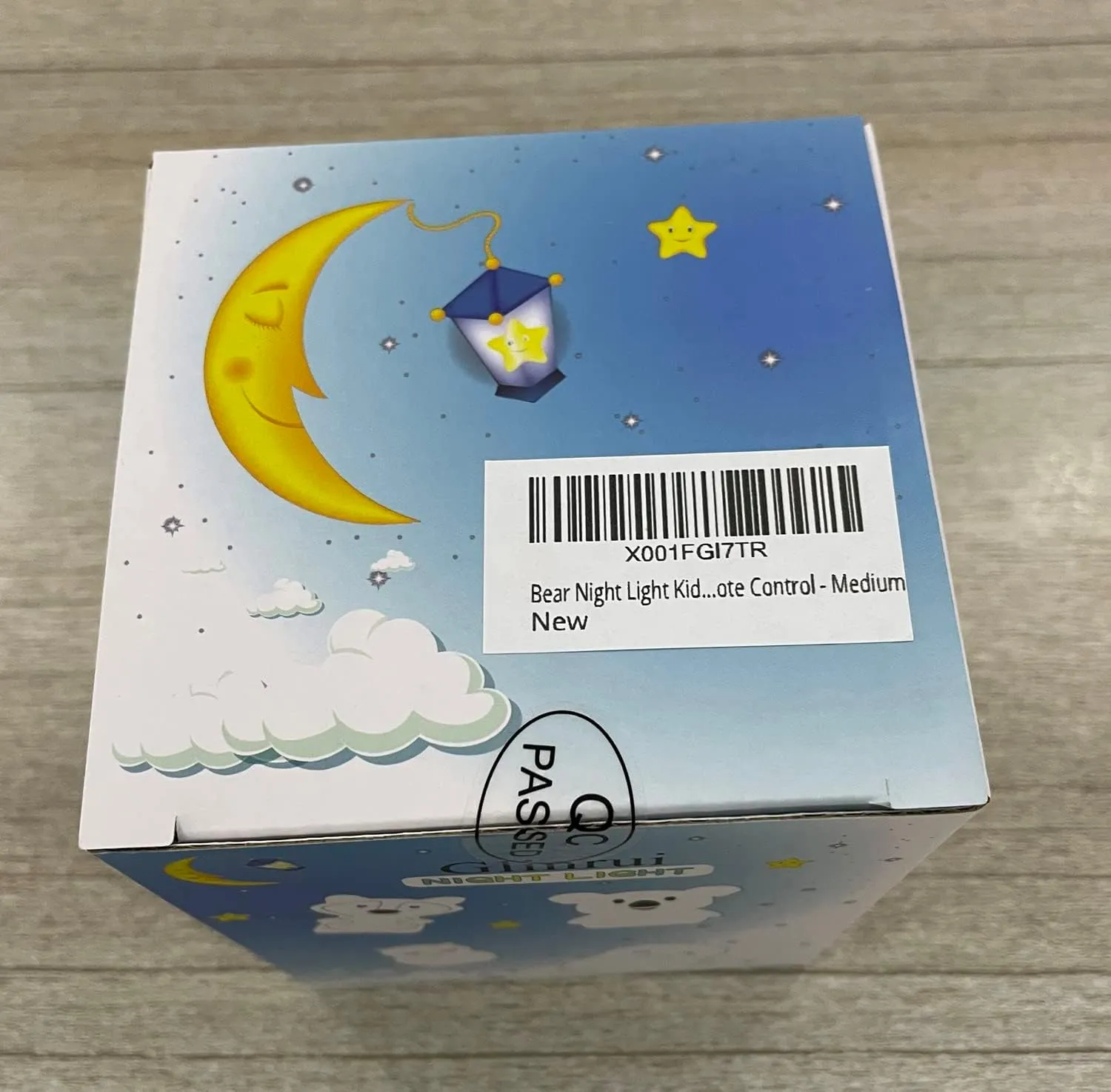 Bear Night Lights for Kids, Bedside lamp for Children, Baby Nursery Light - Break Resistant/Eye Caring/Adjustable Brightness Color/Time Setting/Gifts for Kids Babies Boys Girls - Medium