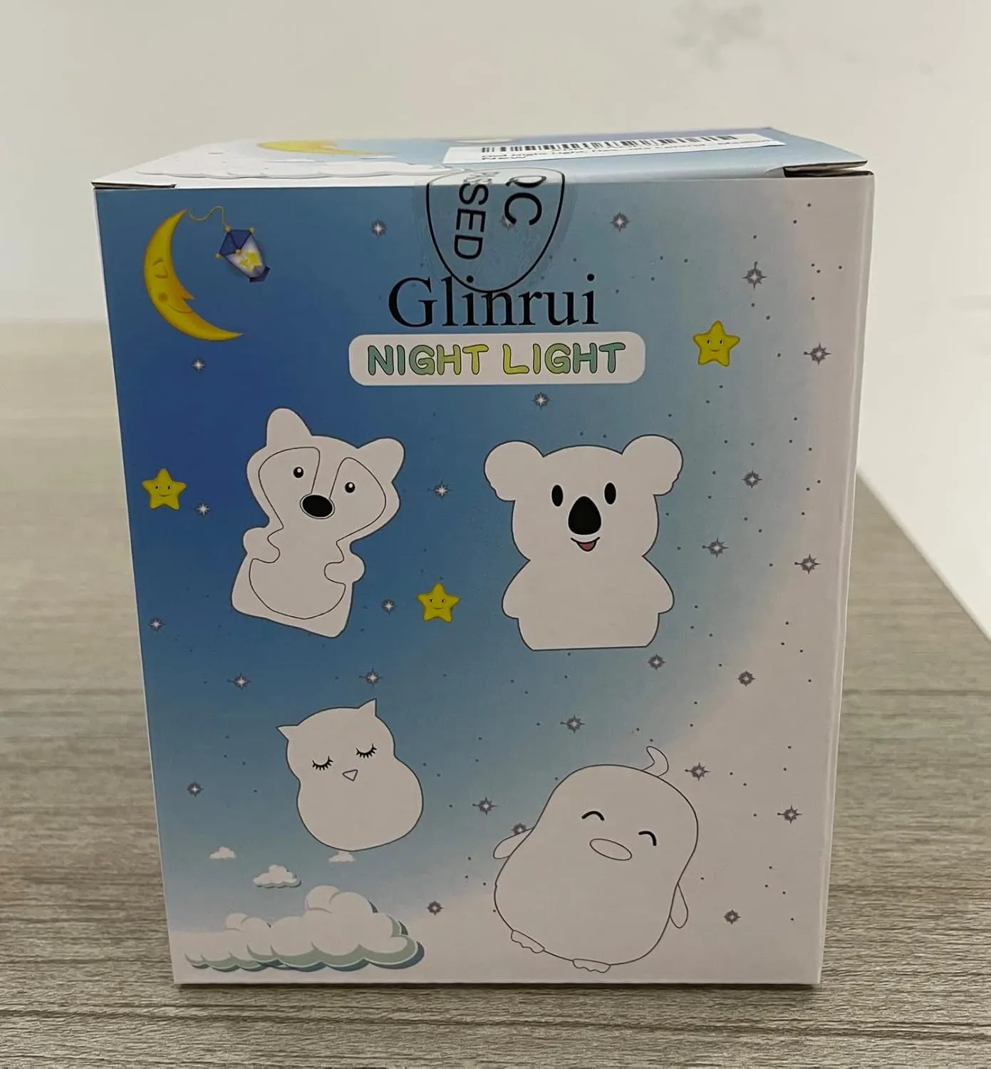 Bear Night Lights for Kids, Bedside lamp for Children, Baby Nursery Light - Break Resistant/Eye Caring/Adjustable Brightness Color/Time Setting/Gifts for Kids Babies Boys Girls - Medium