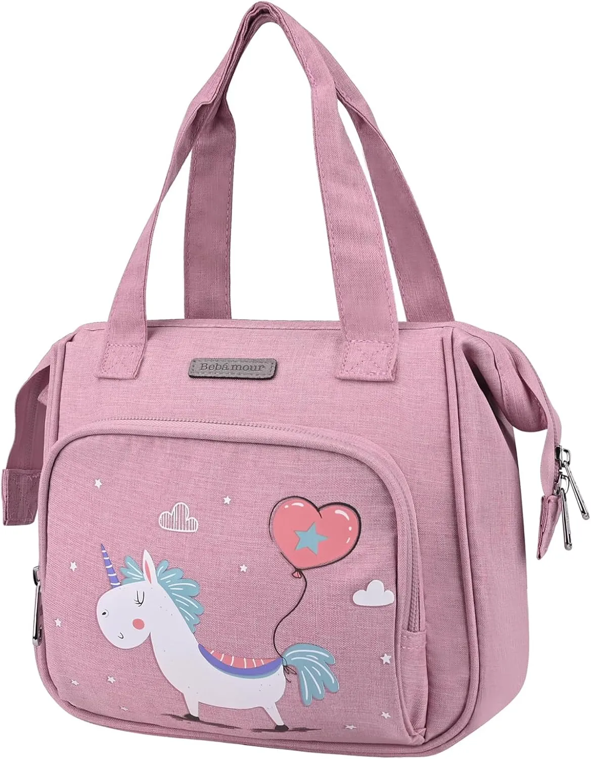 Bebamour Baby Doll Bag With Changing Pad - Carry Accessories Fashion Kids Bag for Baby Girl
