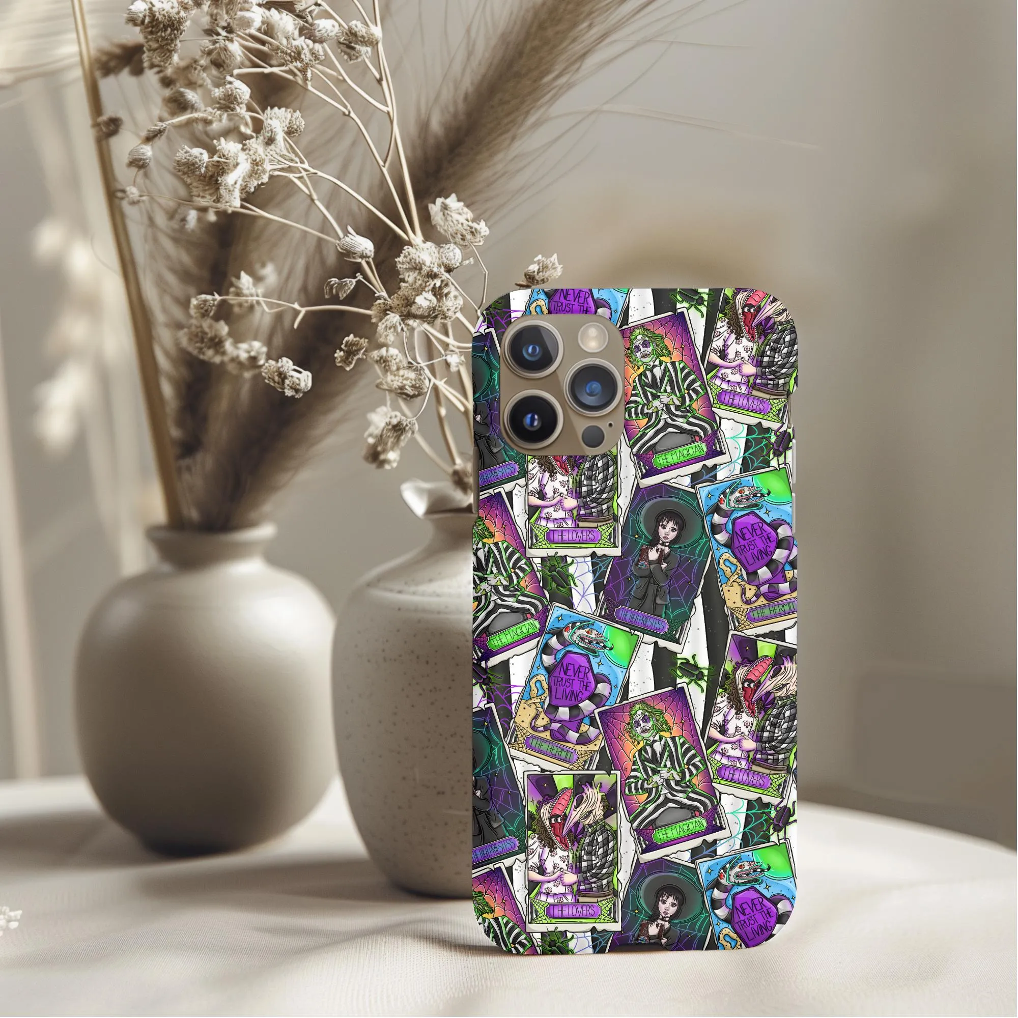 Beetlejuice Tarot Cards Phone Case
