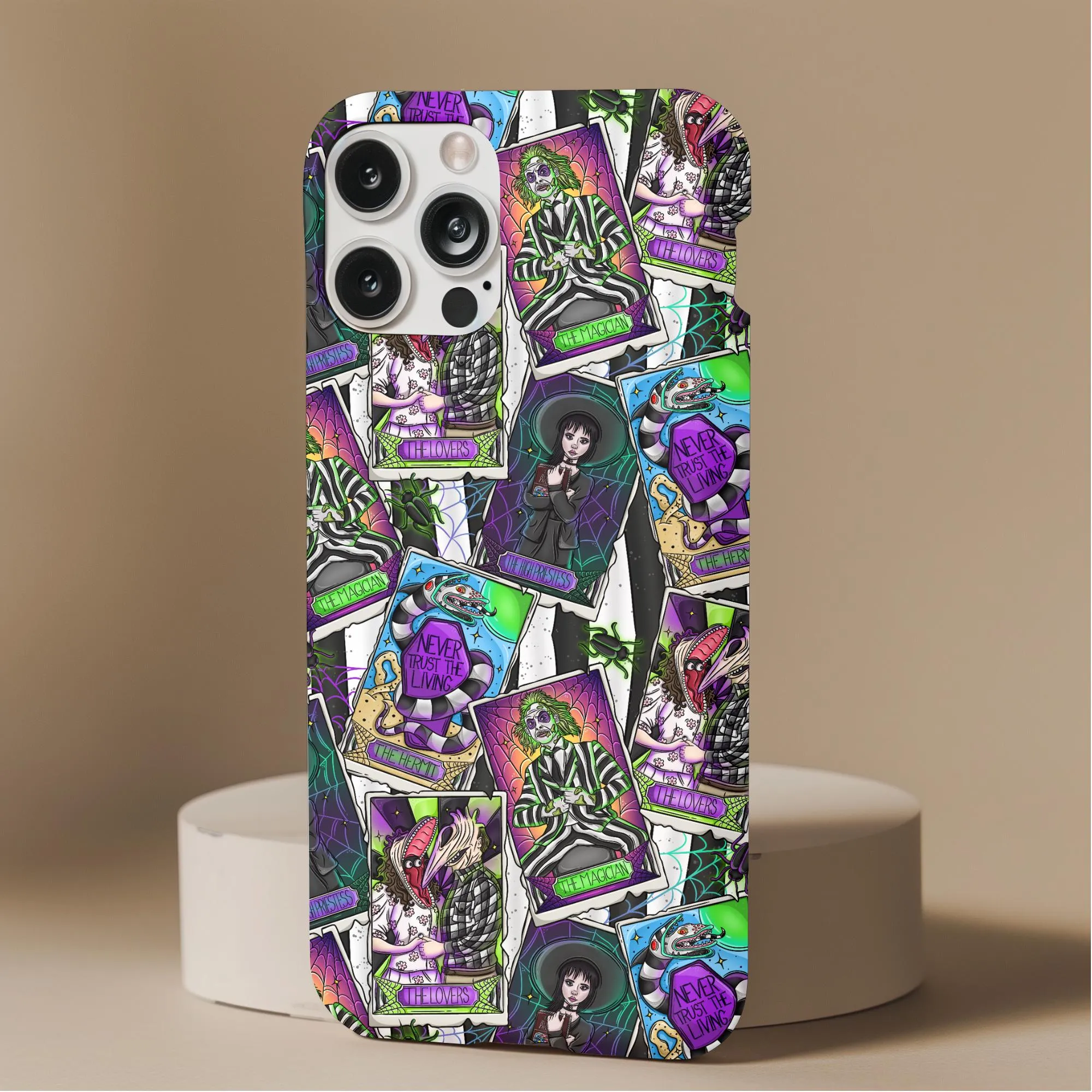 Beetlejuice Tarot Cards Phone Case
