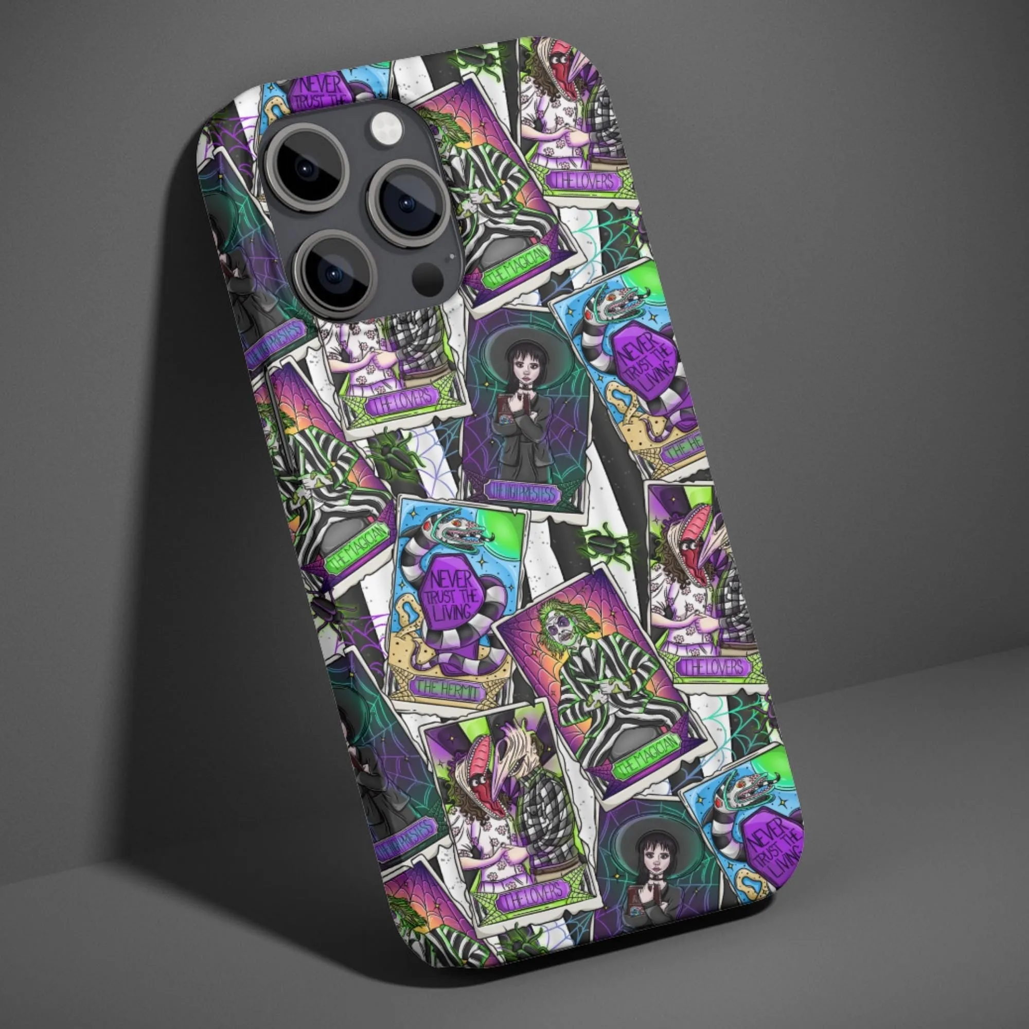 Beetlejuice Tarot Cards Phone Case