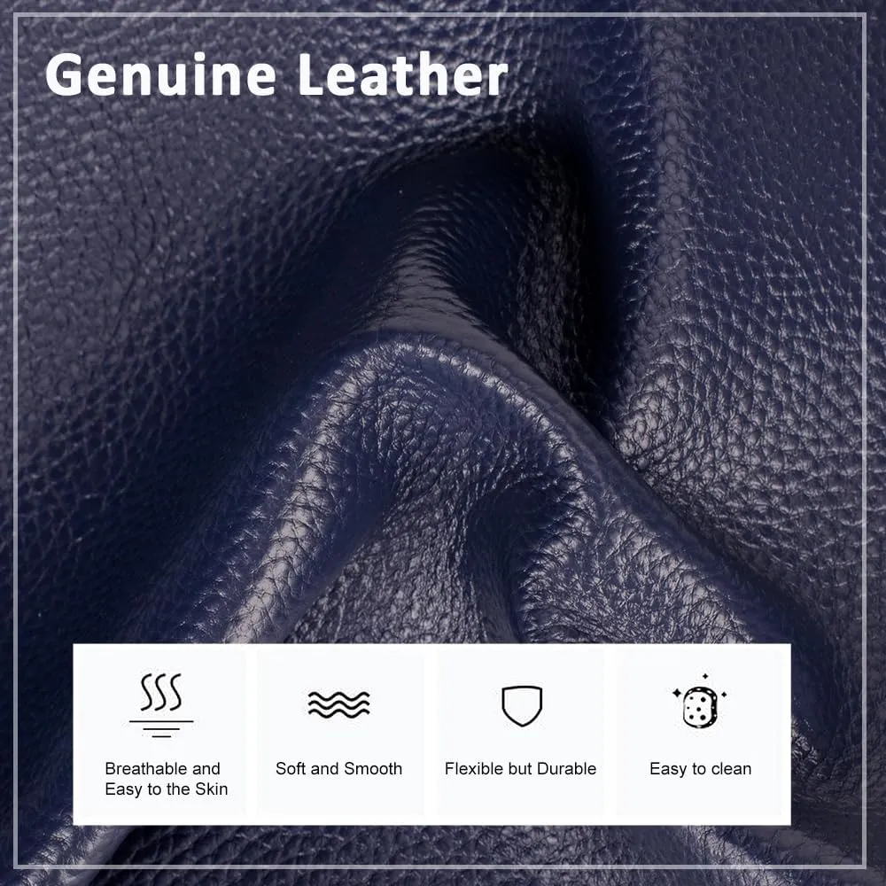 befen Genuine Leather Crossbody Bags for Women Travel Hobo Bags for Women with Adjustable Shoulder Guitar Strap