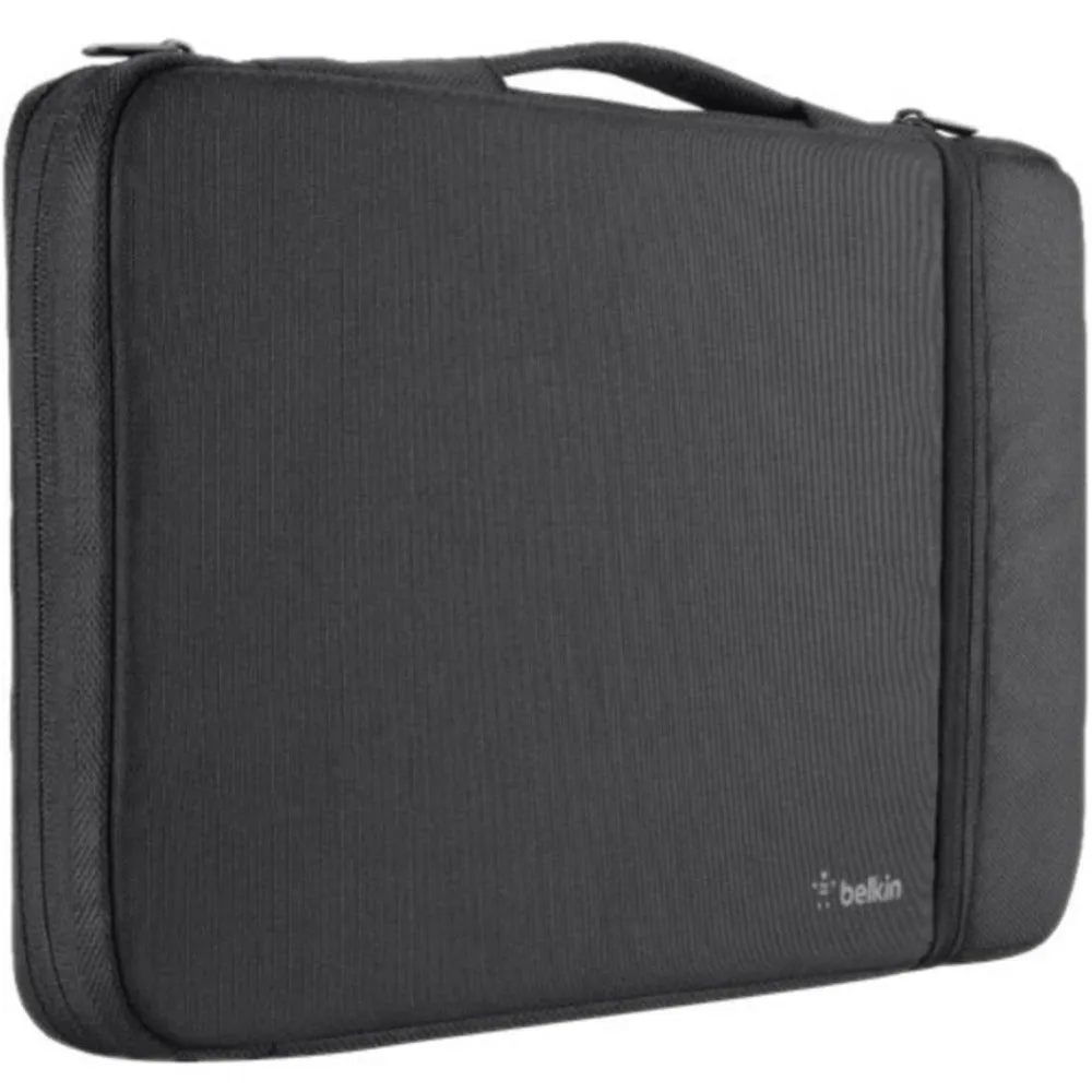 Belkin Air Protect Carrying Case (Sleeve) for 11 MacBook Air - Black - Impact Resistant, Drop Resistant, Shock Absorbing, Tear Resistant, Damage Resistant - Ballistic Nylon - Handle, Hand Strap - 16.9 Height
