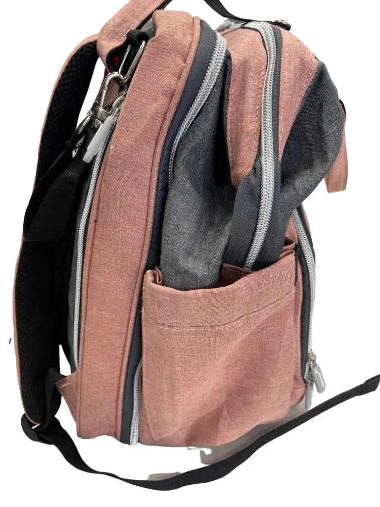 BeutyLivoor Pink and Grey Backpack
