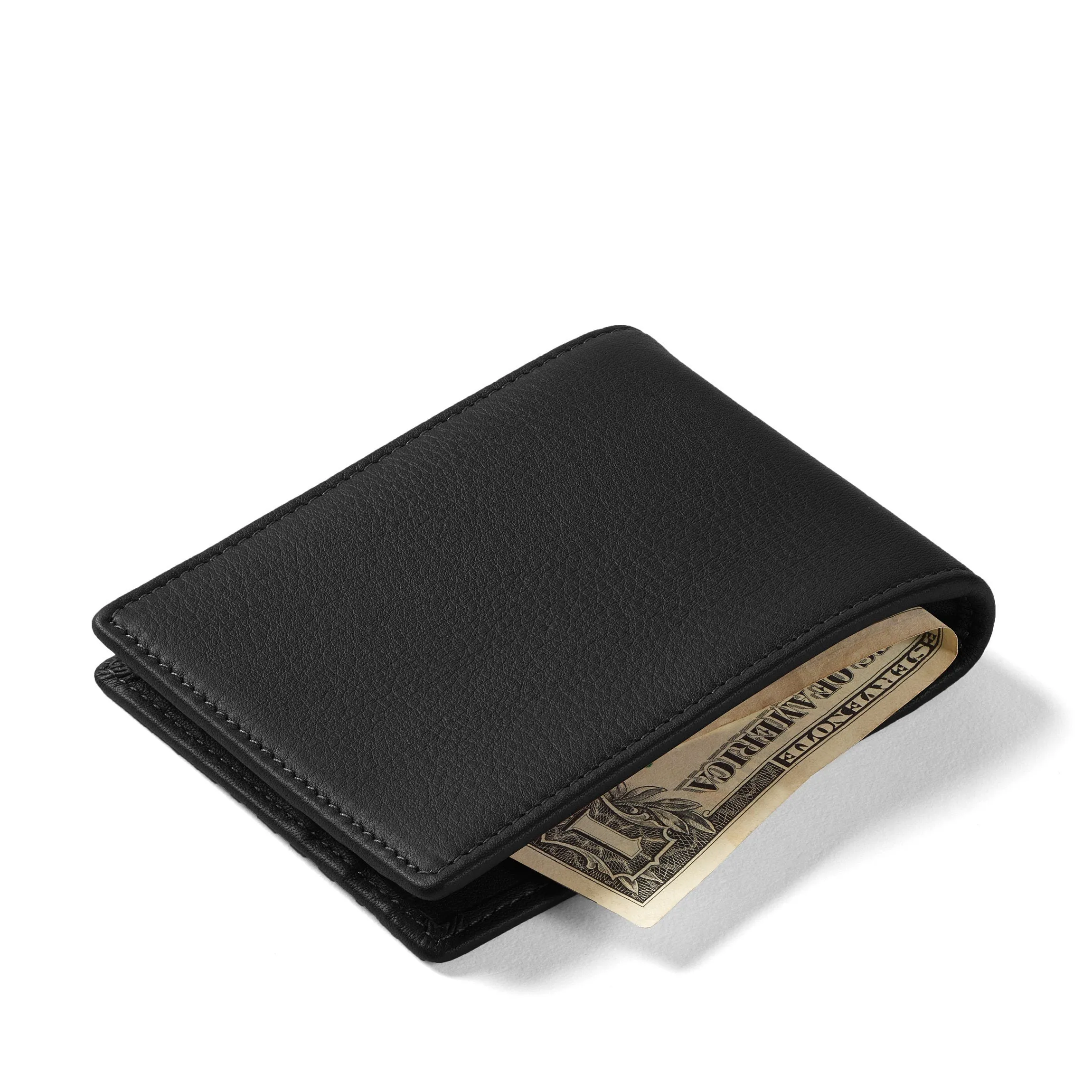 Bifold with Money Clip Black Onyx