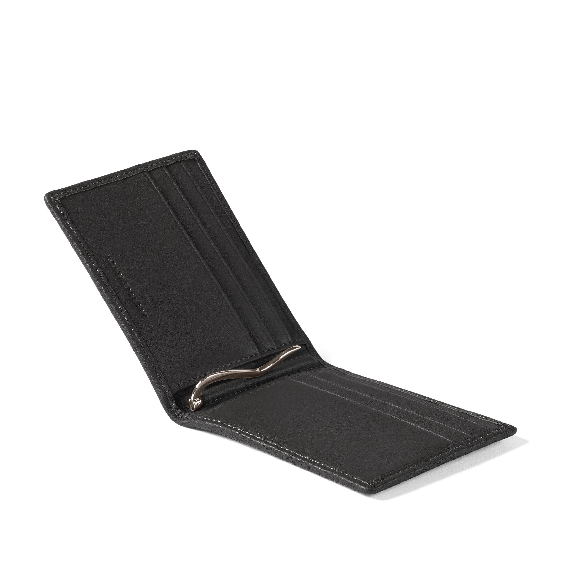 Bifold with Money Clip Black Onyx