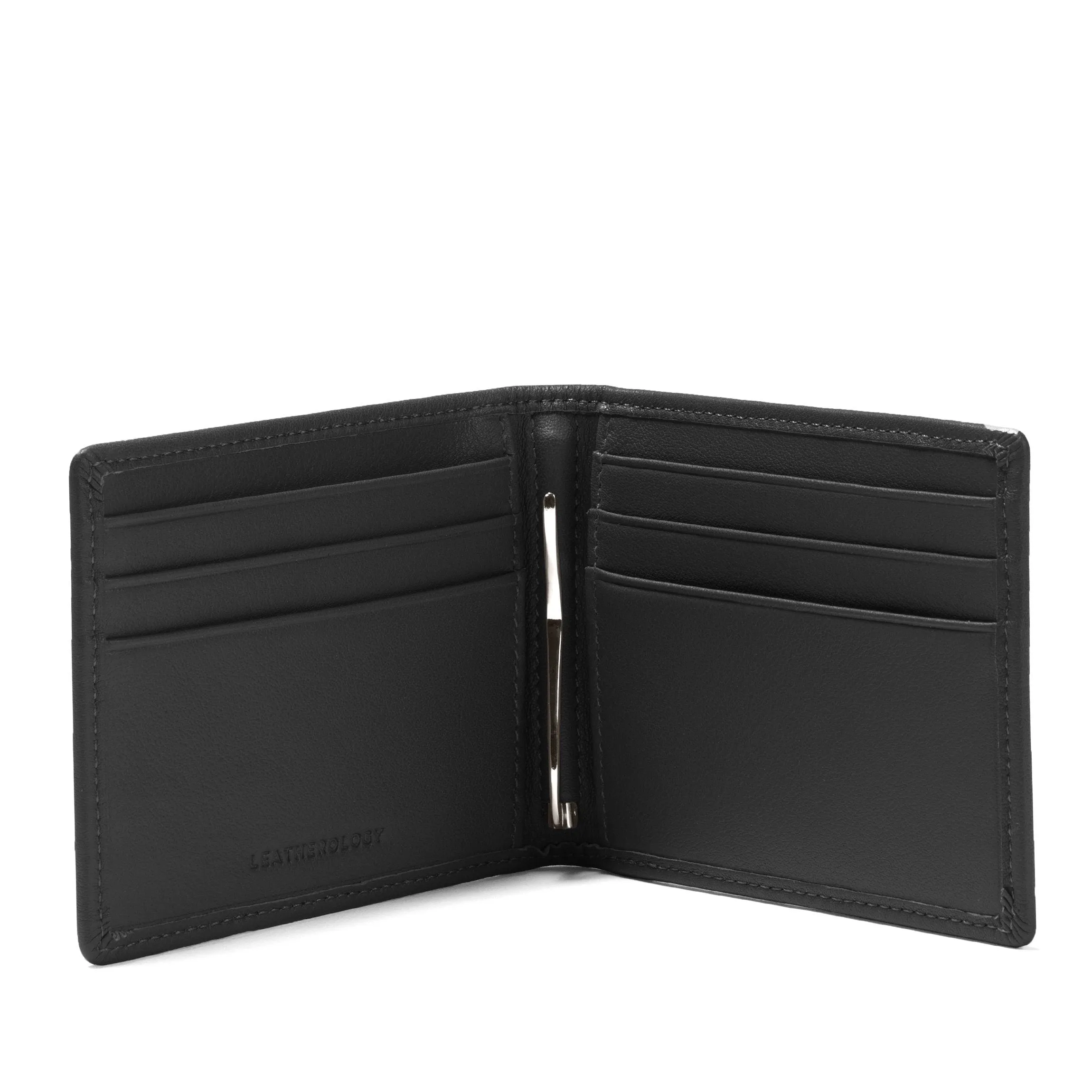 Bifold with Money Clip Black Onyx