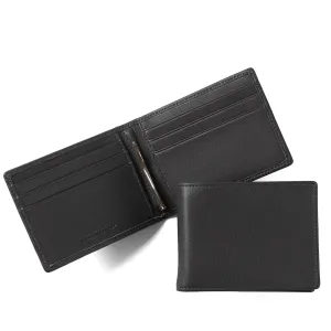 Bifold with Money Clip Black Onyx