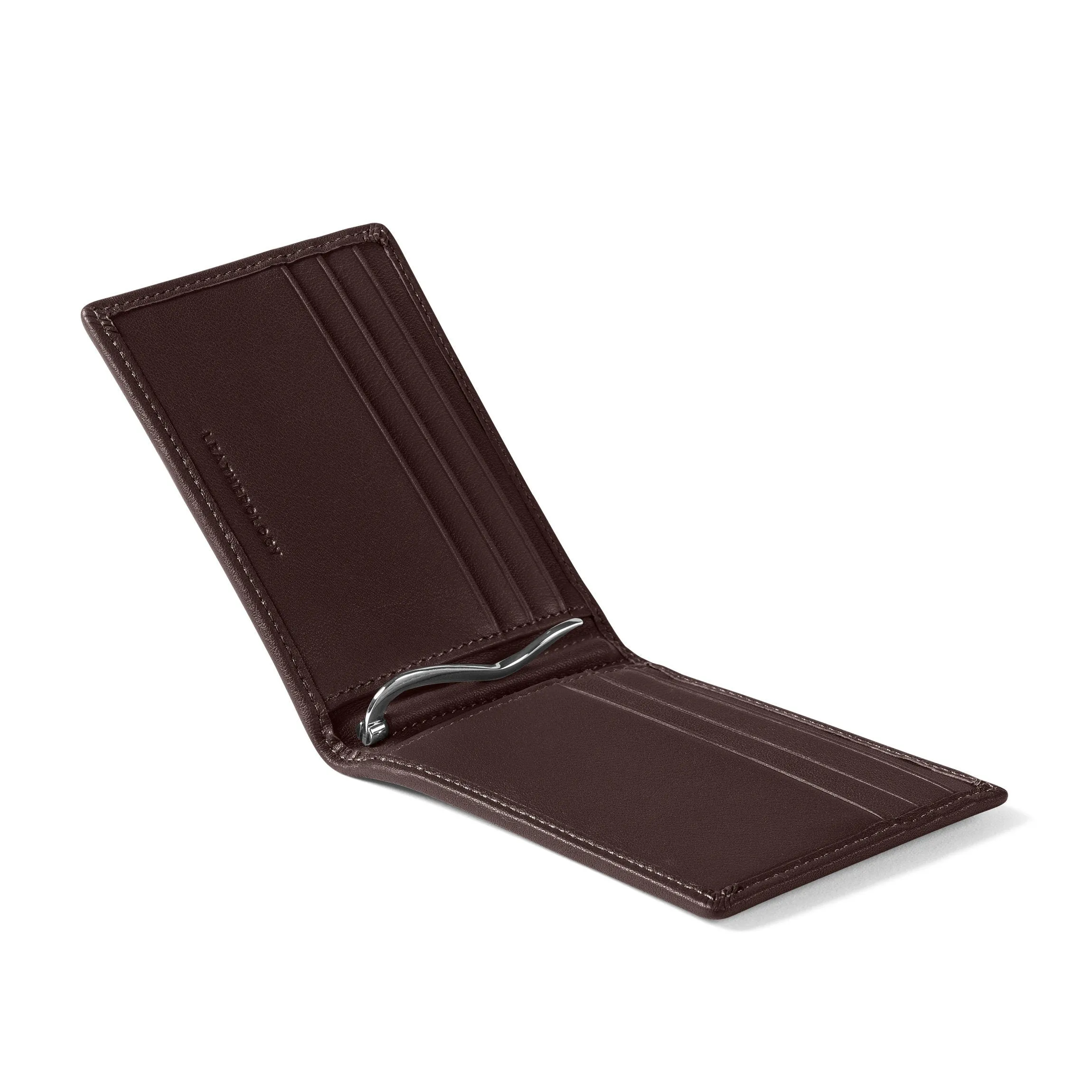 Bifold with Money Clip RFID Brown
