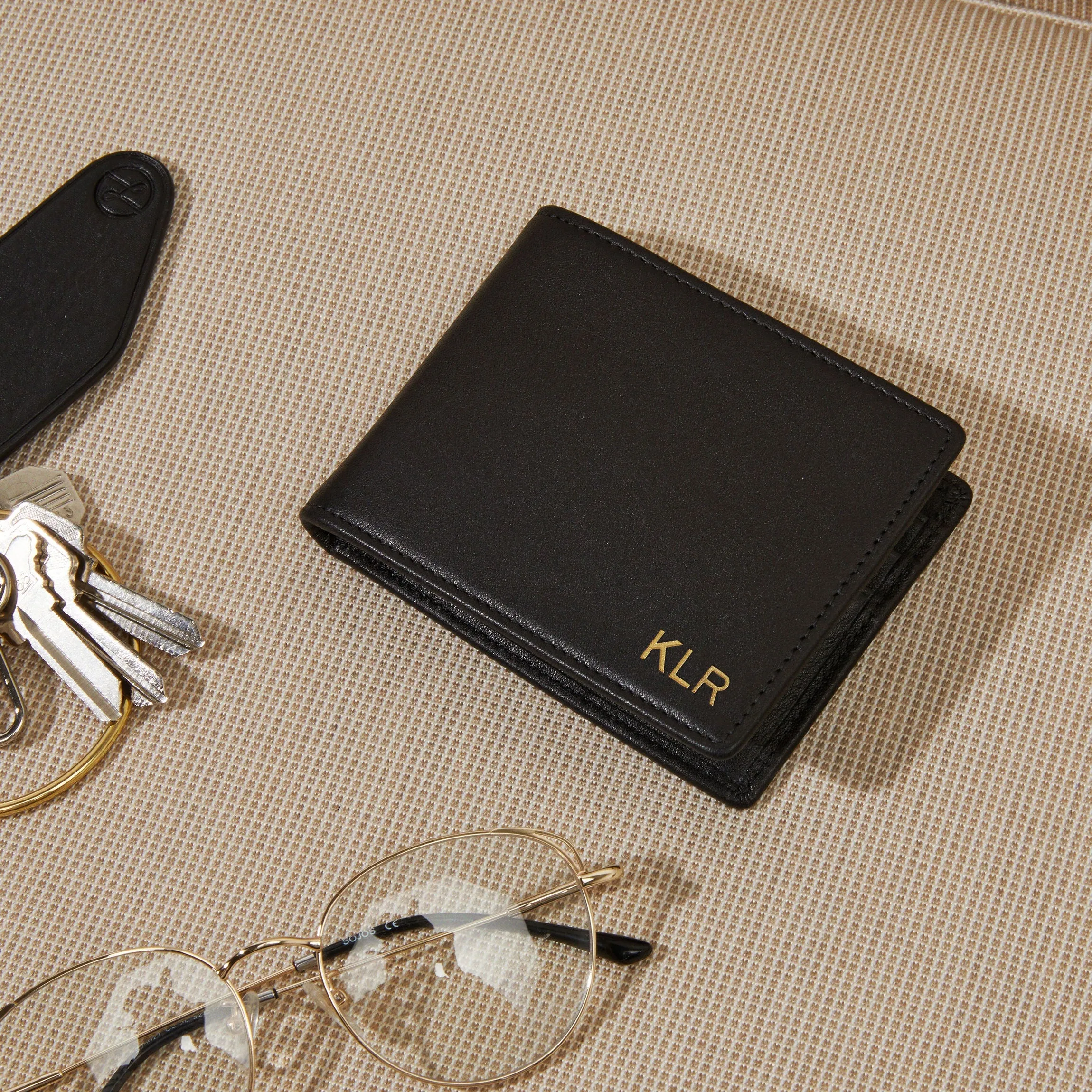 Bifold with Money Clip RFID Brown
