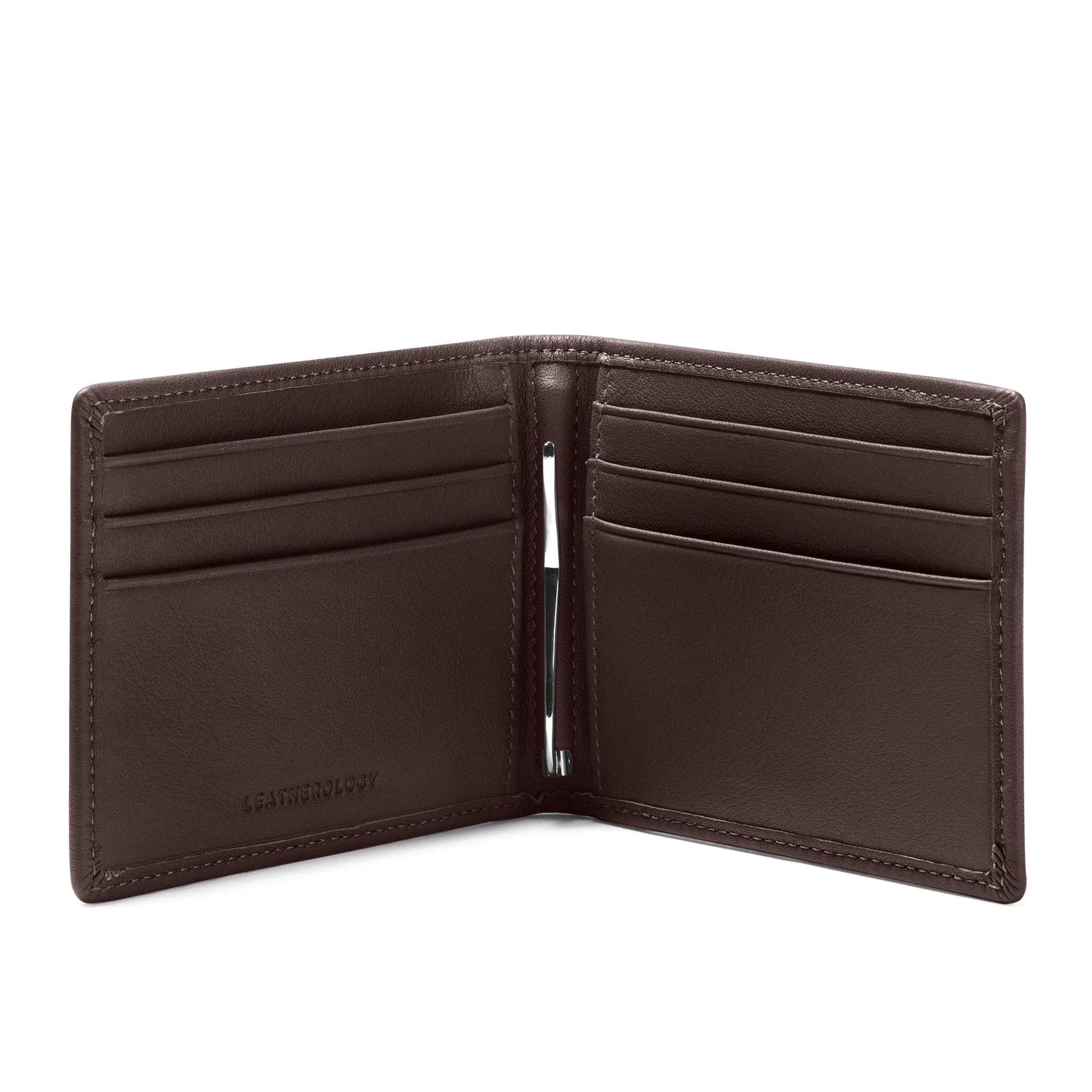 Bifold with Money Clip RFID Brown