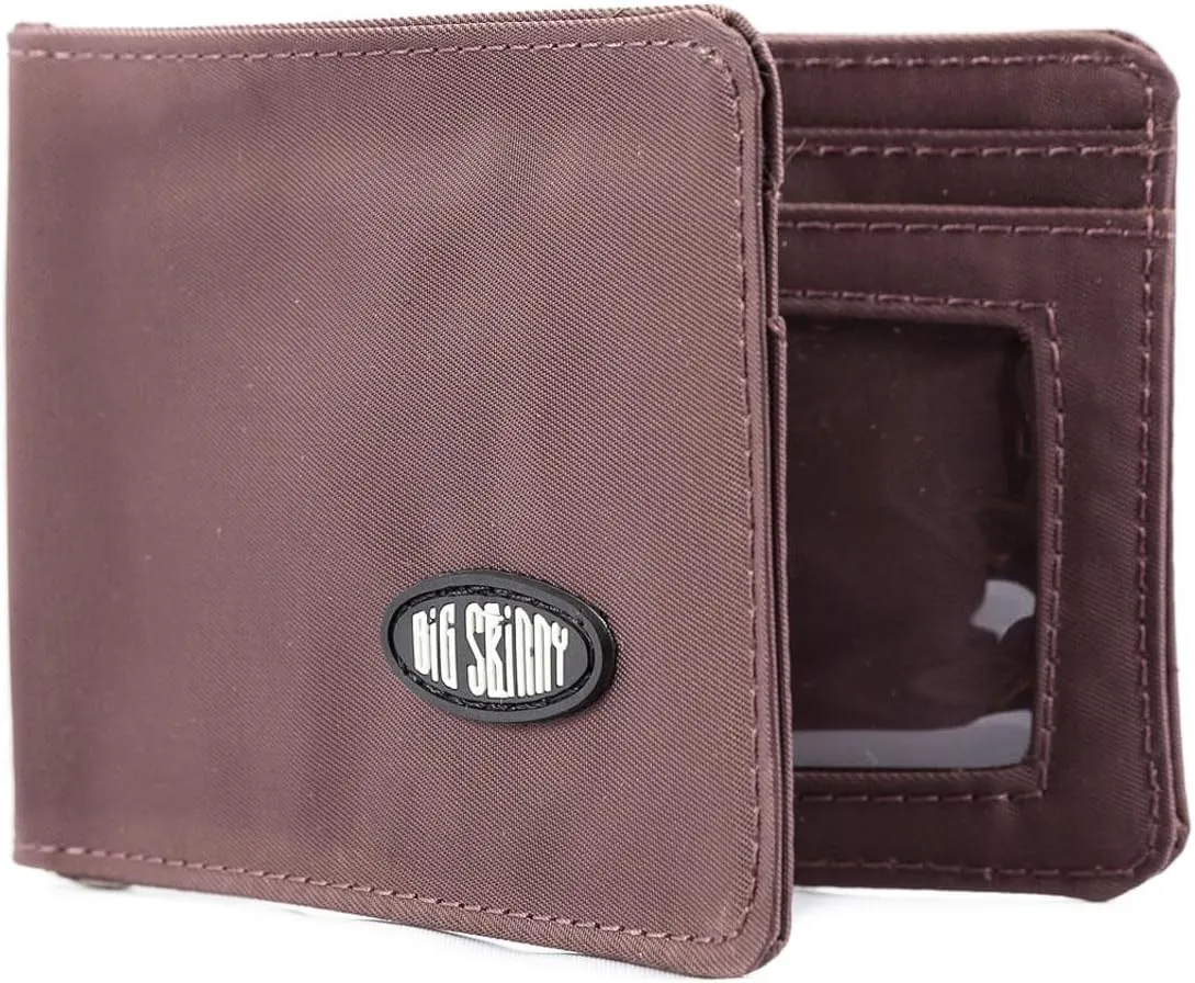 Big Skinny Men's Acrobat Money Clip Slim Wallet, Holds Up to 20 Cards