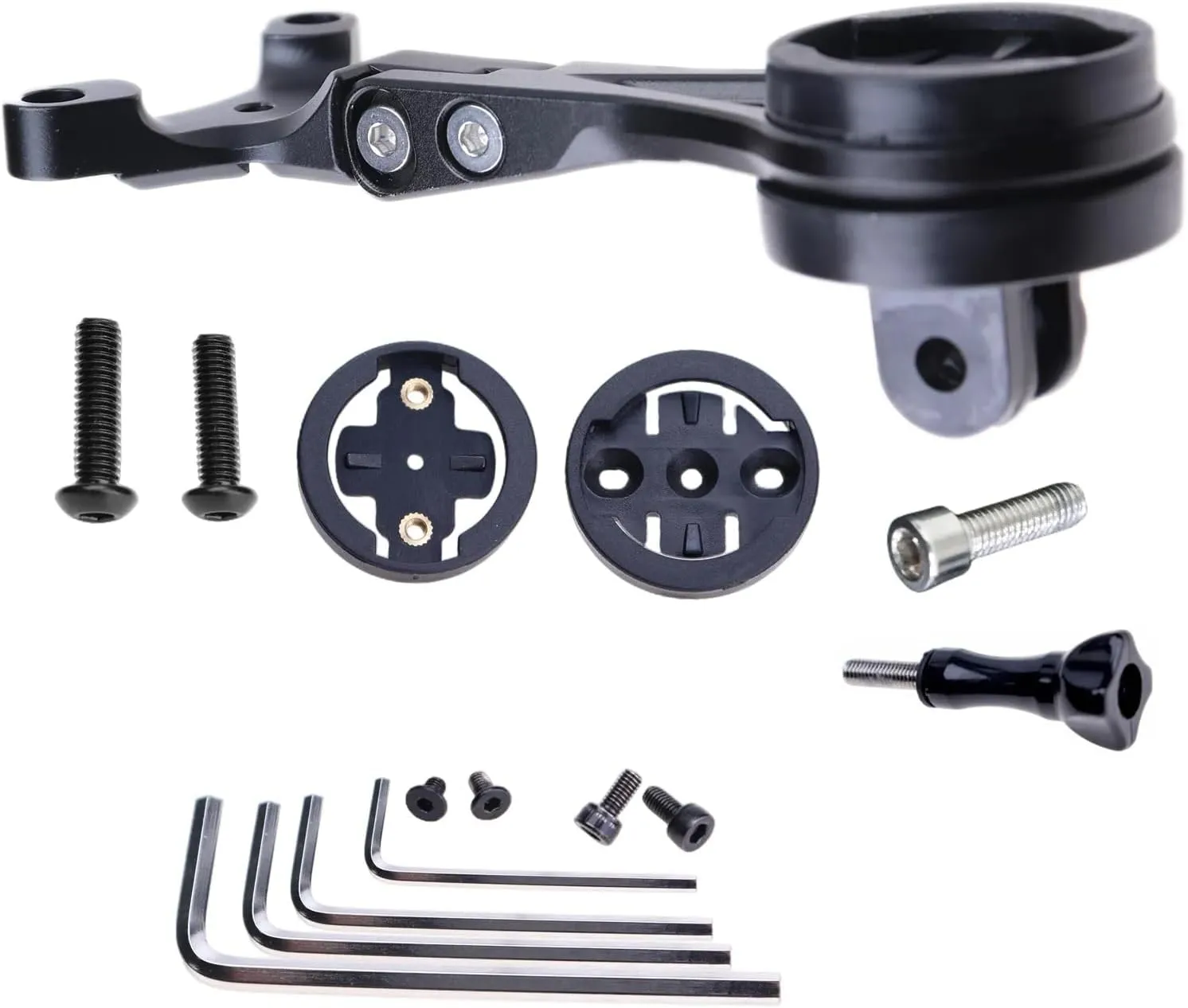 Bike Mount Bracket for Cannondale Supersix Systemsix Knot Bar Adapters Compatible with Garmi n/Mage ne/Wa hoo/Bry ton/IGPS with Sport Camera/Headlight Mount