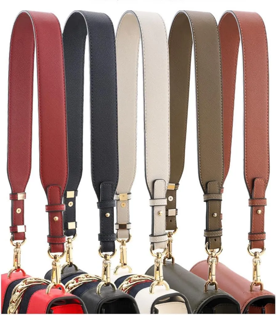 Black Cross Grain Bag Strap Shoulder Strap Handheld Single Shoulder Wide Shoulder Strap Adjustable Bag Accessories