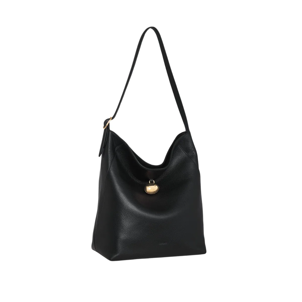 Black Drop Hobo Bag