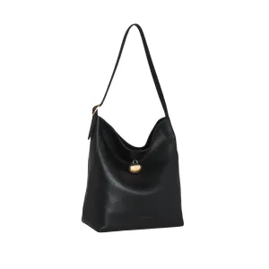 Black Drop Hobo Bag