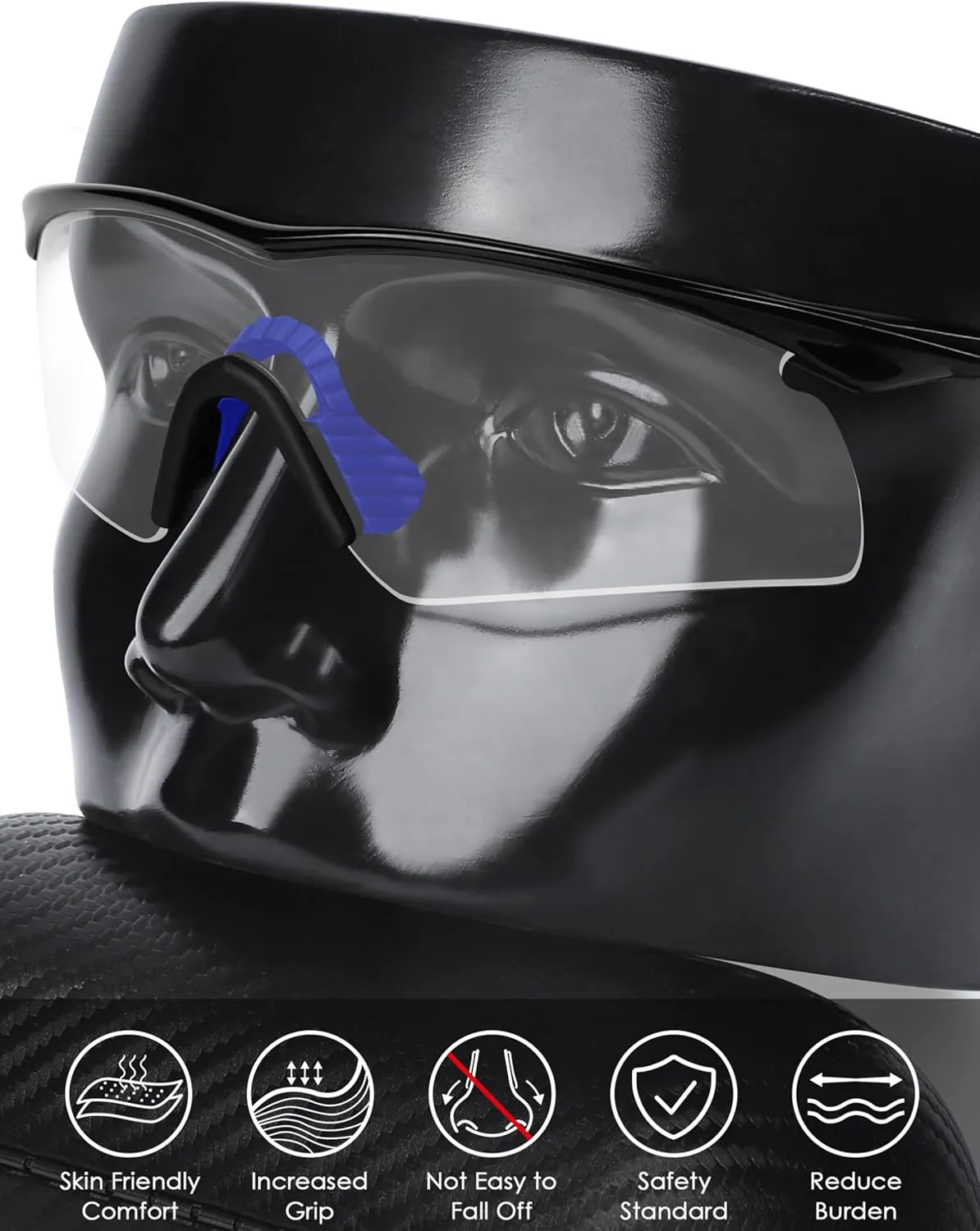 BLAZERBUCK Replacement Nose Pads Nose Pieces for Oakley M Frame Series Sunglasses