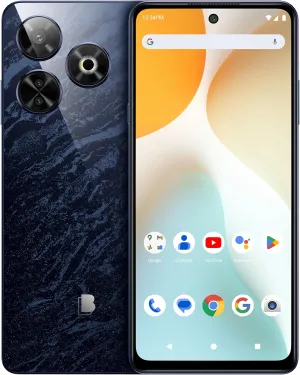 BLU G84 | 2024 | 3-Day Battery | Unlocked | 6.8” FHD  Infinity Dot Display | 256GB | Triple 50MP Camera | NFC | US Version | US Warranty | Blue