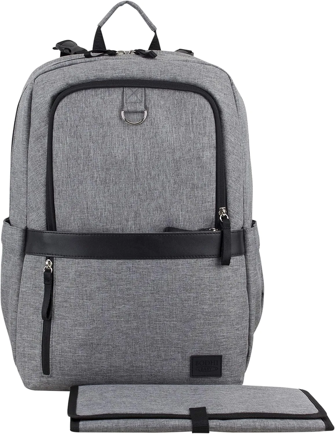 BODHI The Baby Athleisure Tech Diaper Bag Backpack with removable changing pad, Unisex, for Moms and Dads