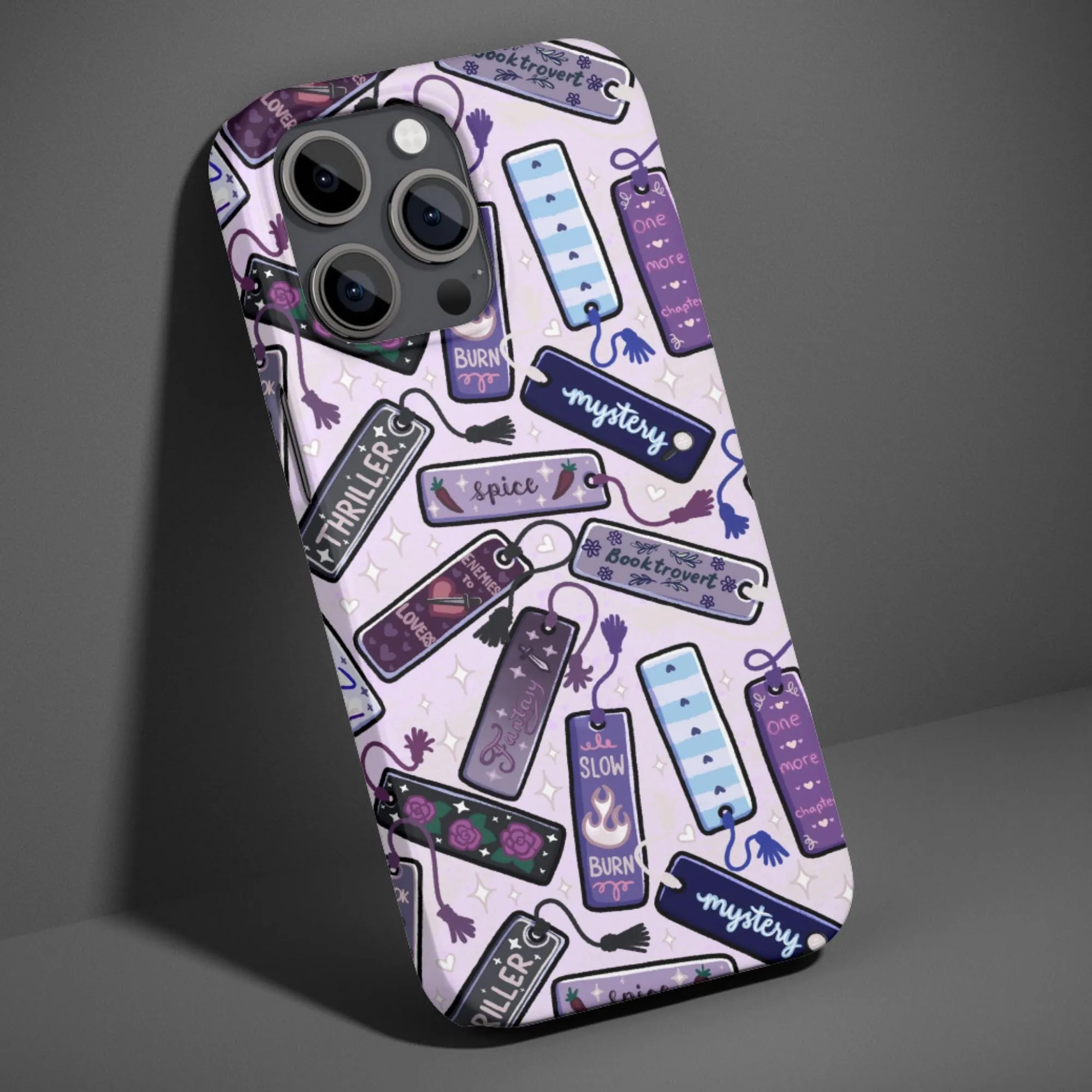 Bookmark Tropes Bookish Phone Case
