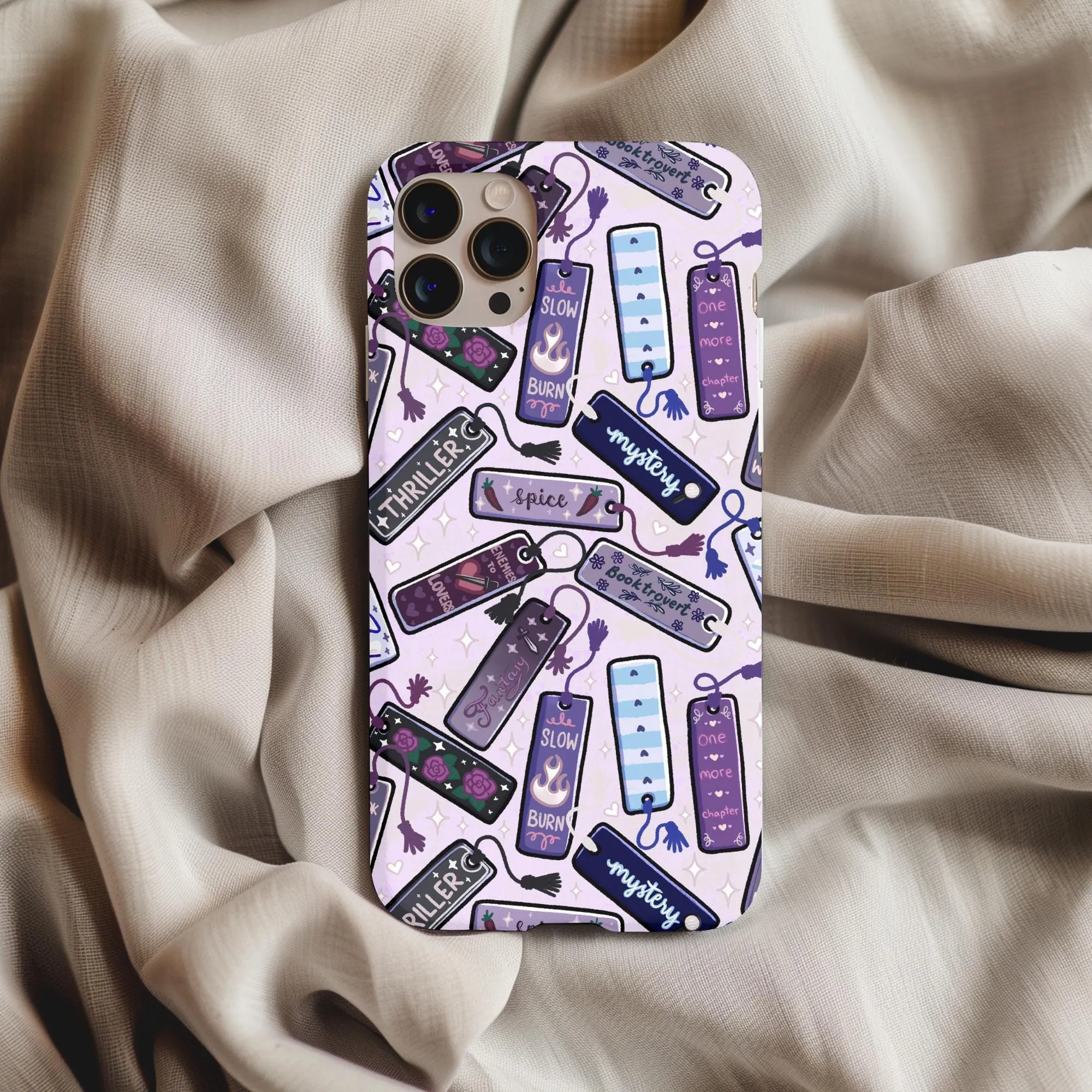 Bookmark Tropes Bookish Phone Case