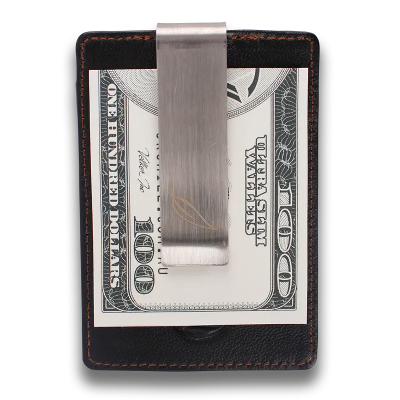 BOREAL: Wallet Black Tan