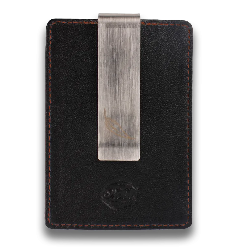 BOREAL: Wallet Black Tan