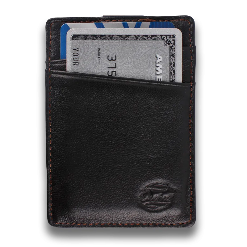 BOREAL: Wallet Black Tan