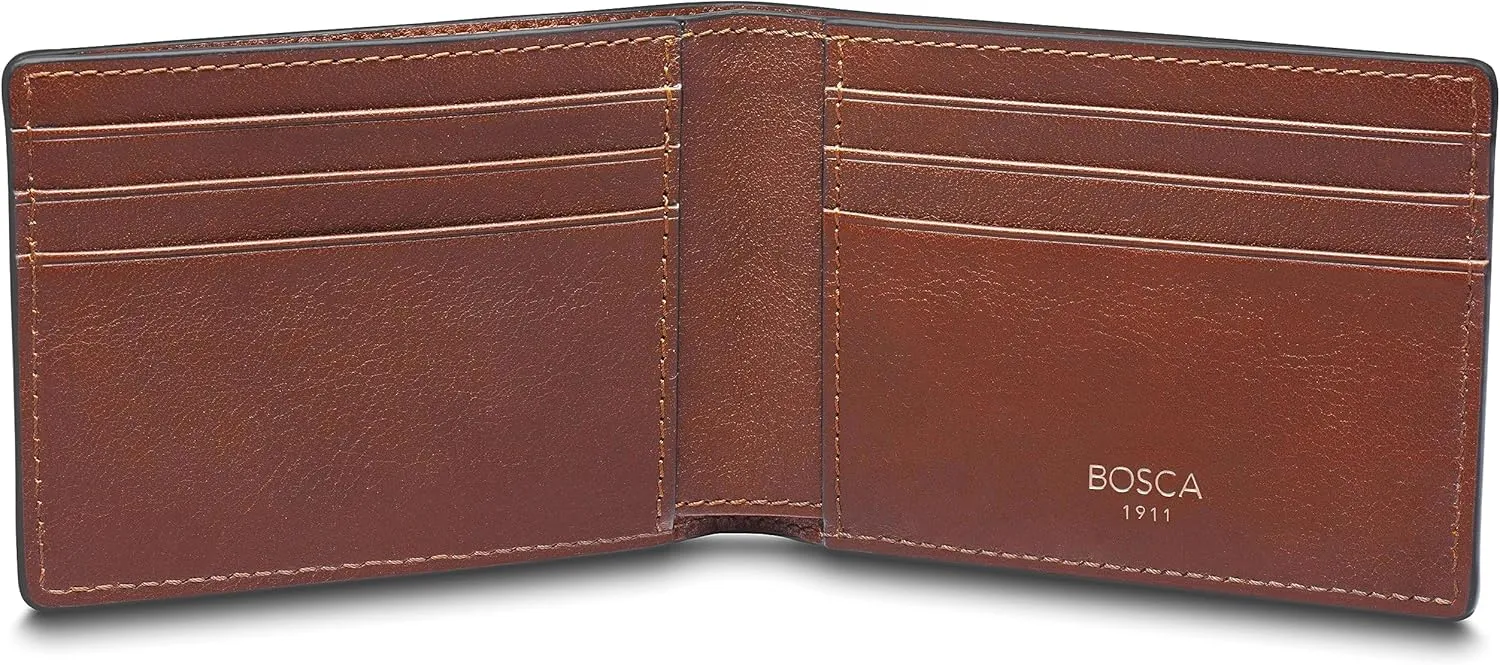 Bosca Navayo Italia Small Bifold Wallet